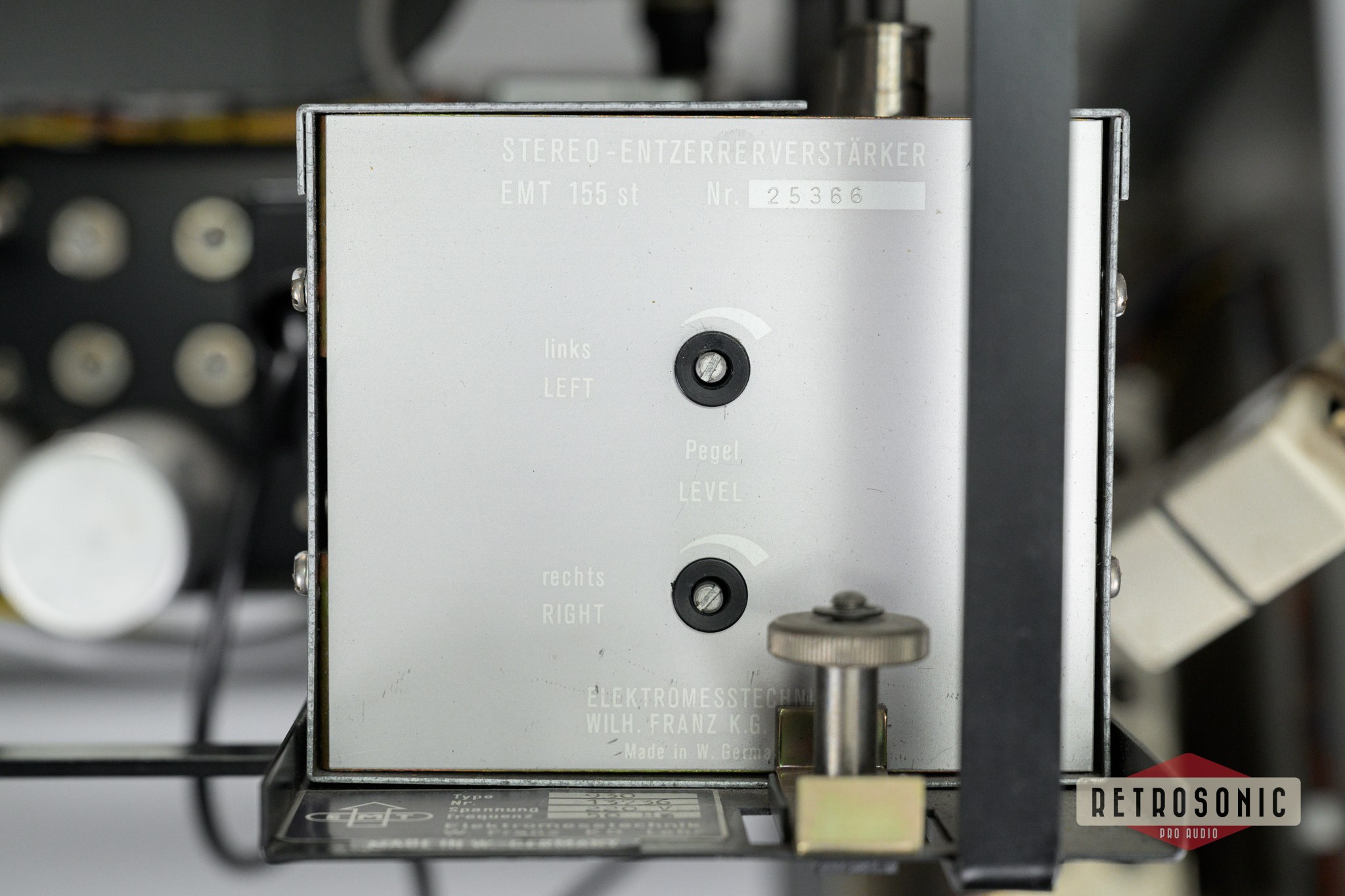 EMT 930S + TSD 15 Cartridge #13736 turntable 1967 tonearm from 1974