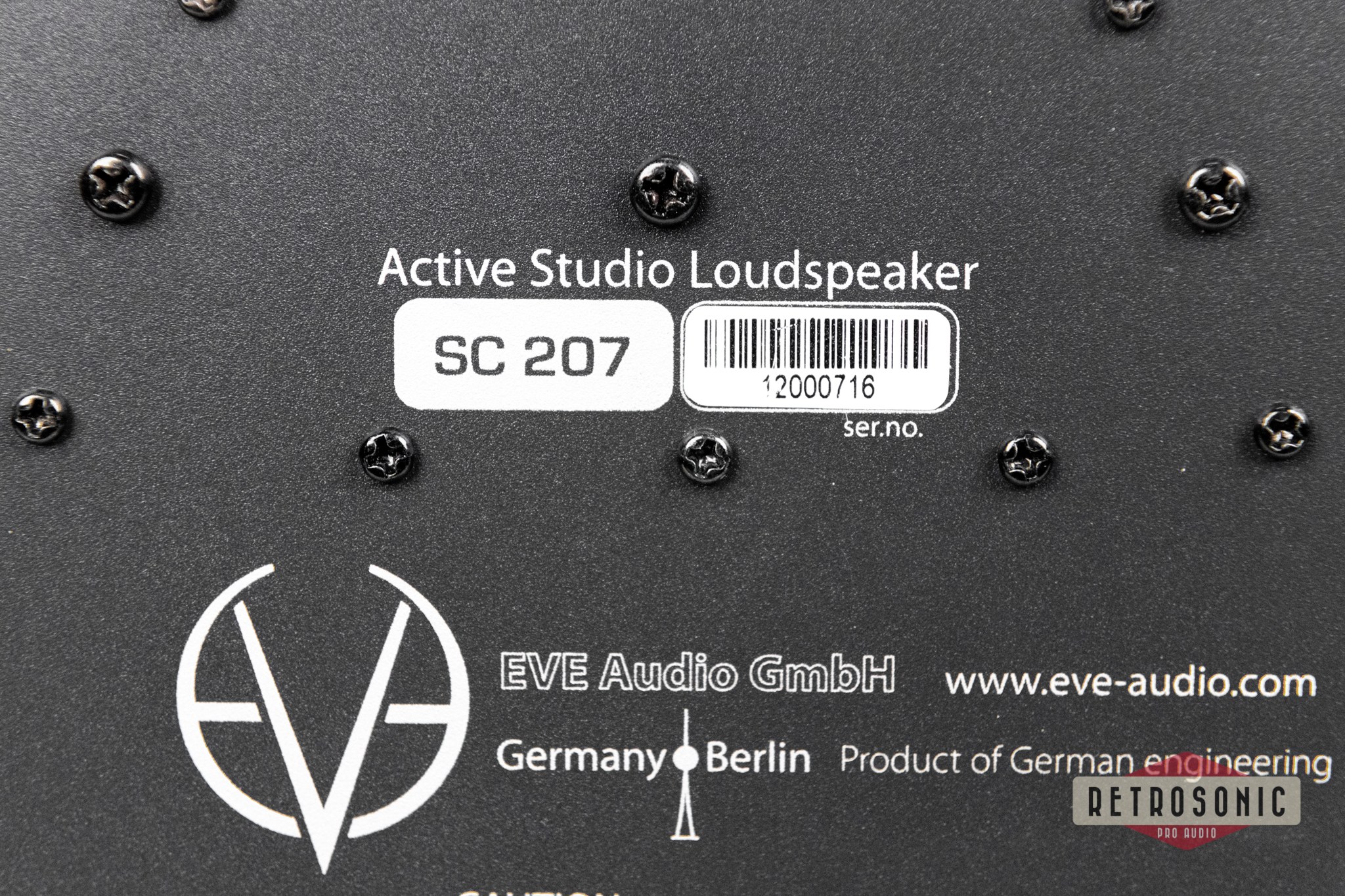 EVE Audio SC207 Active 2-Way Studio Monitor Pair