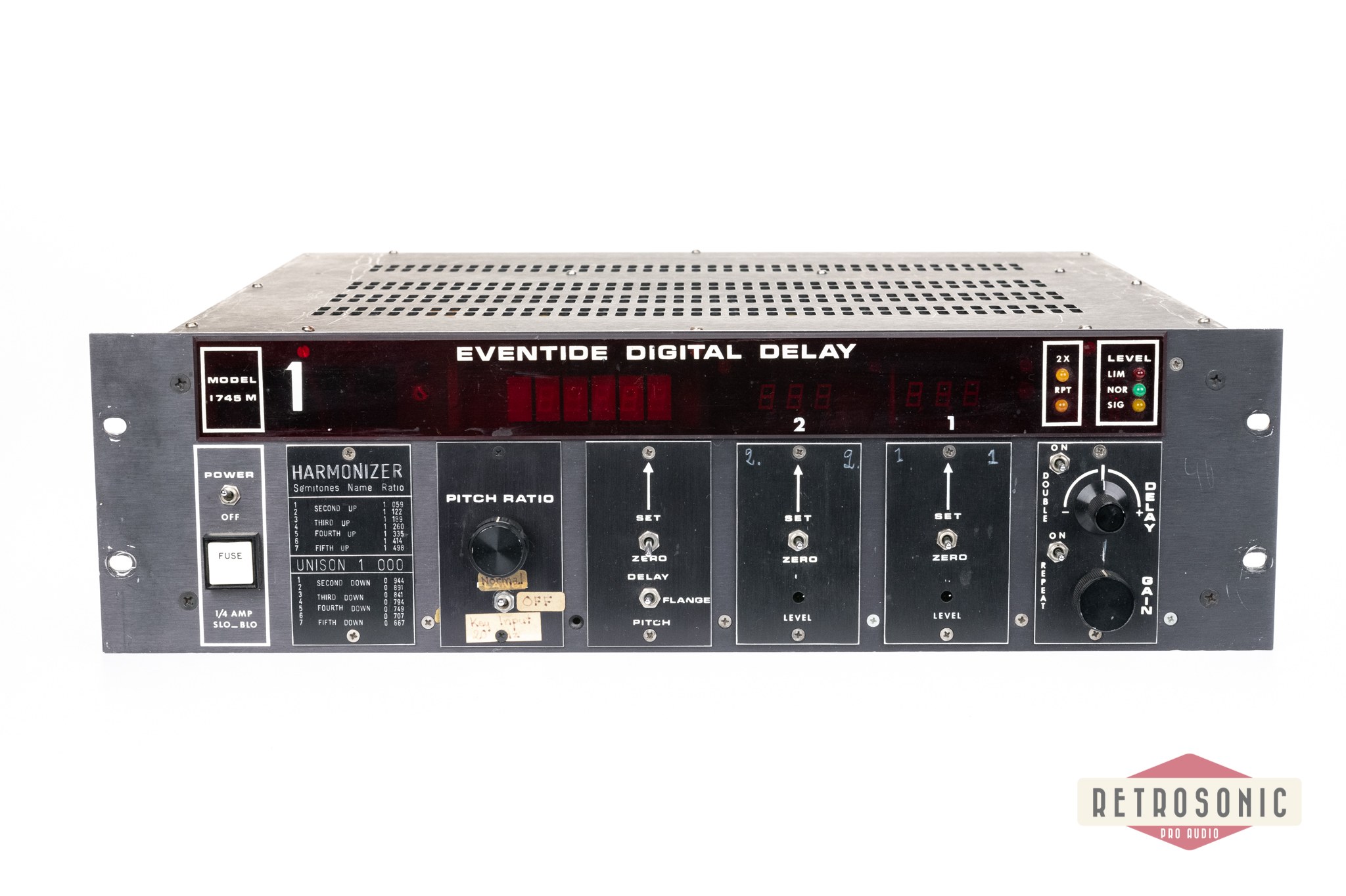 Eventide Delay 1745M Digital Delay with Harmonizer, 2 x Delay Module