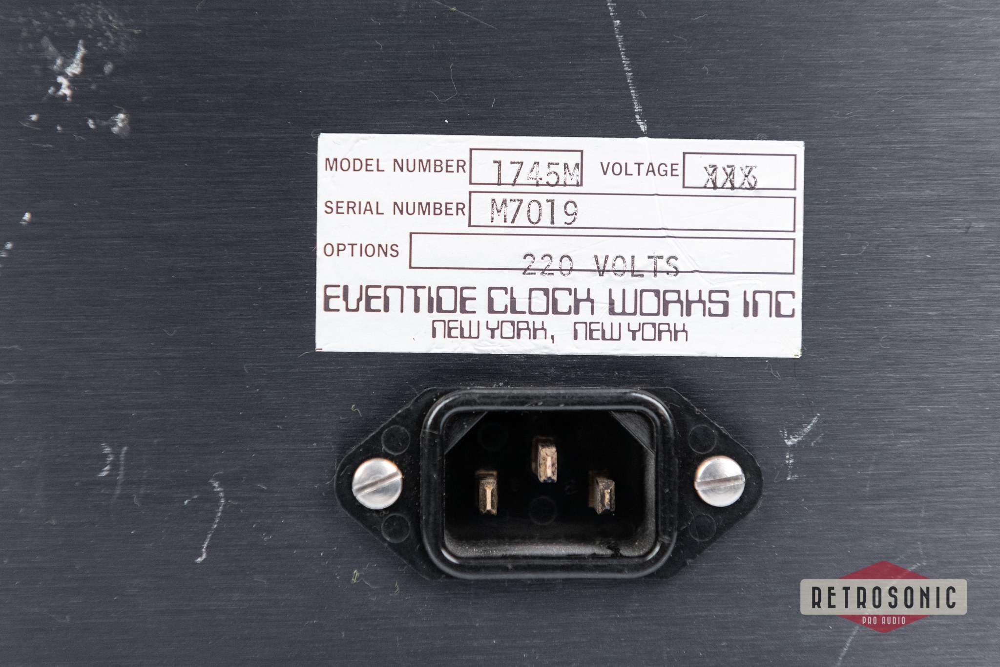 Eventide Delay 1745M Digital Delay with Harmonizer, 2 x Delay Module