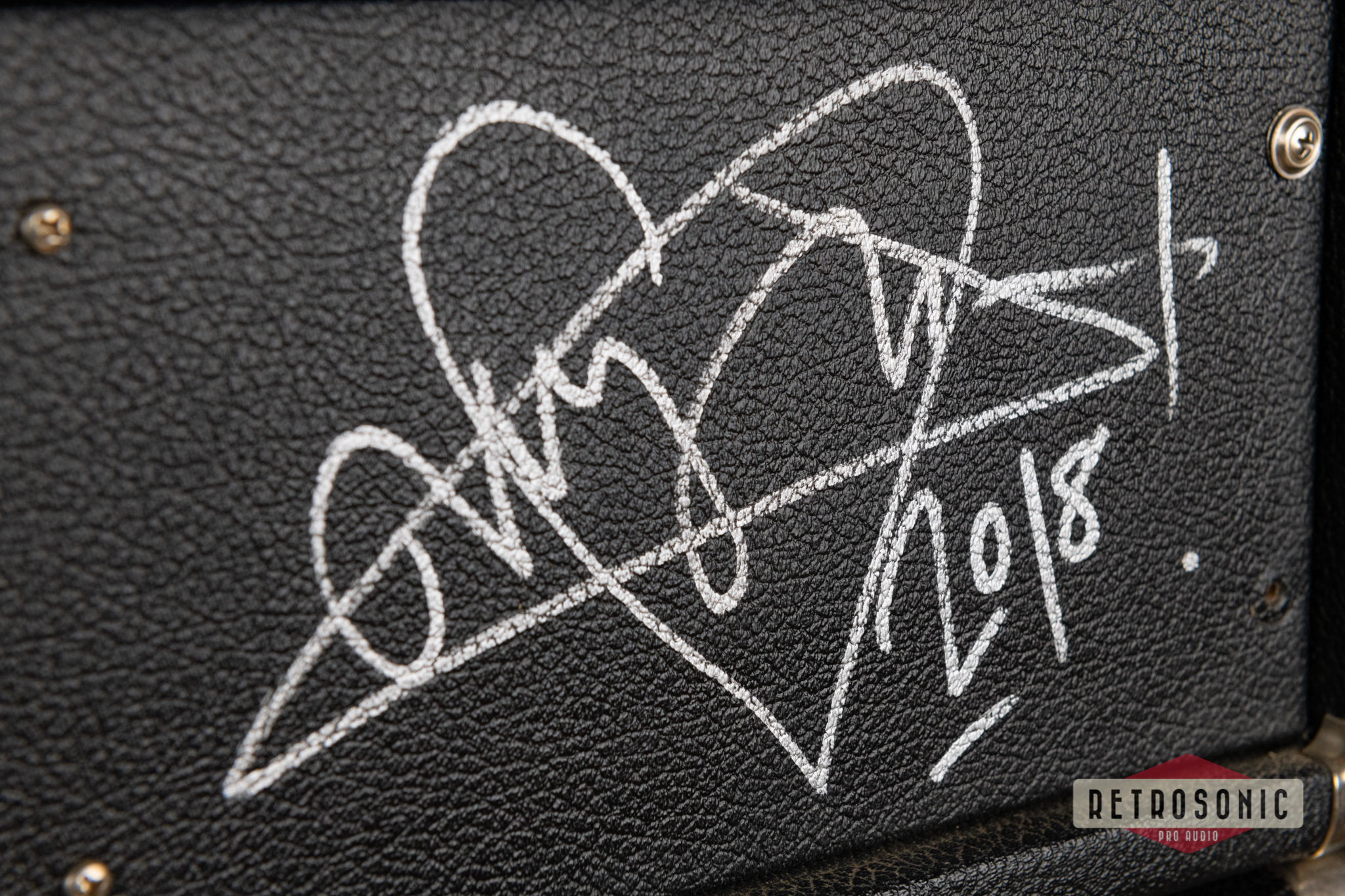 Fender PA100 PA-System owned and signed by Ville Valo (HIM)