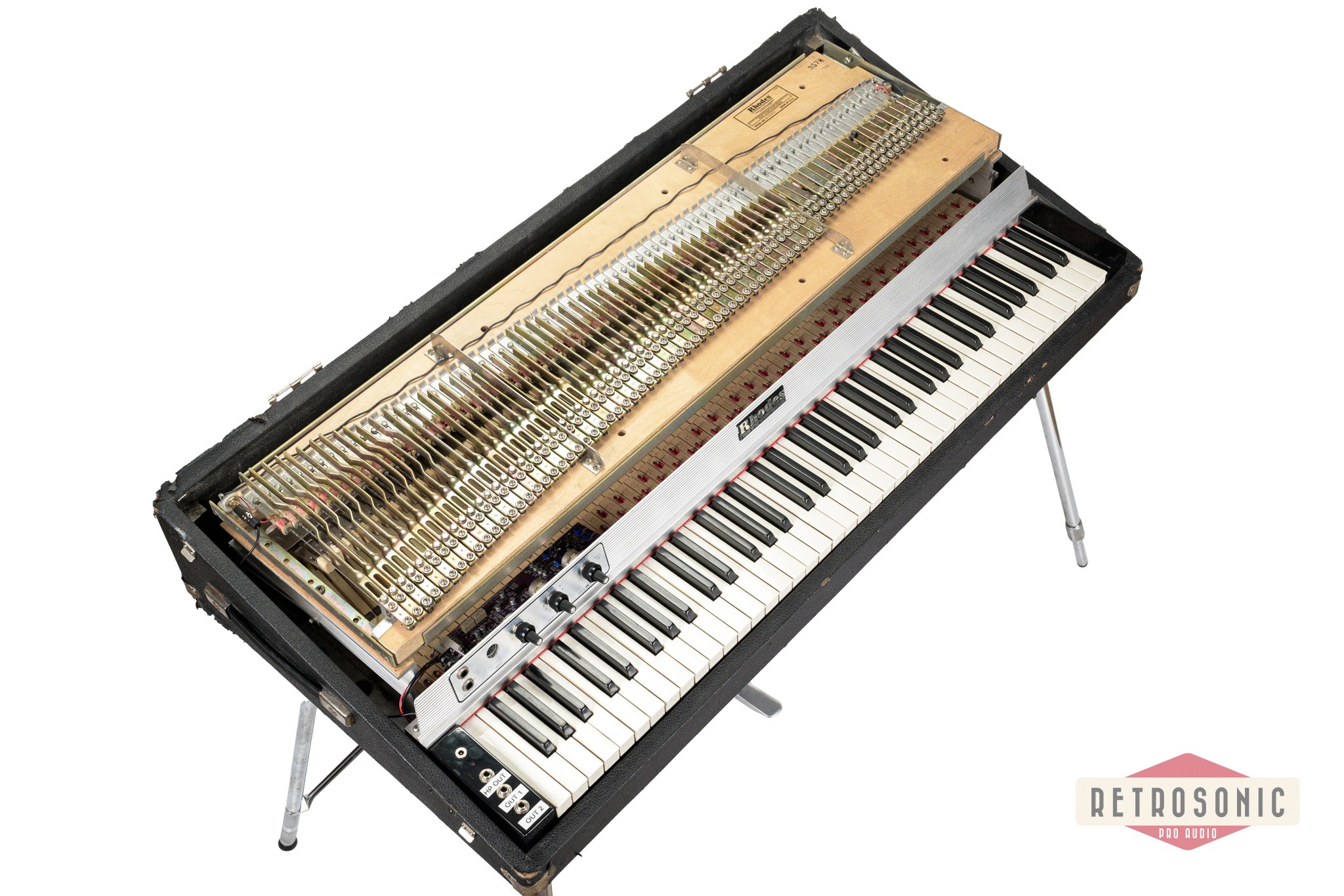 Fender Rhodes Mk1 73 Stage with VV Stereo Vibe Preamp