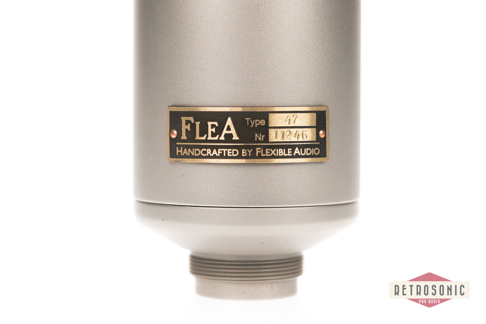 Flea47 Tube Microphone, Short Body, F47 Capsule