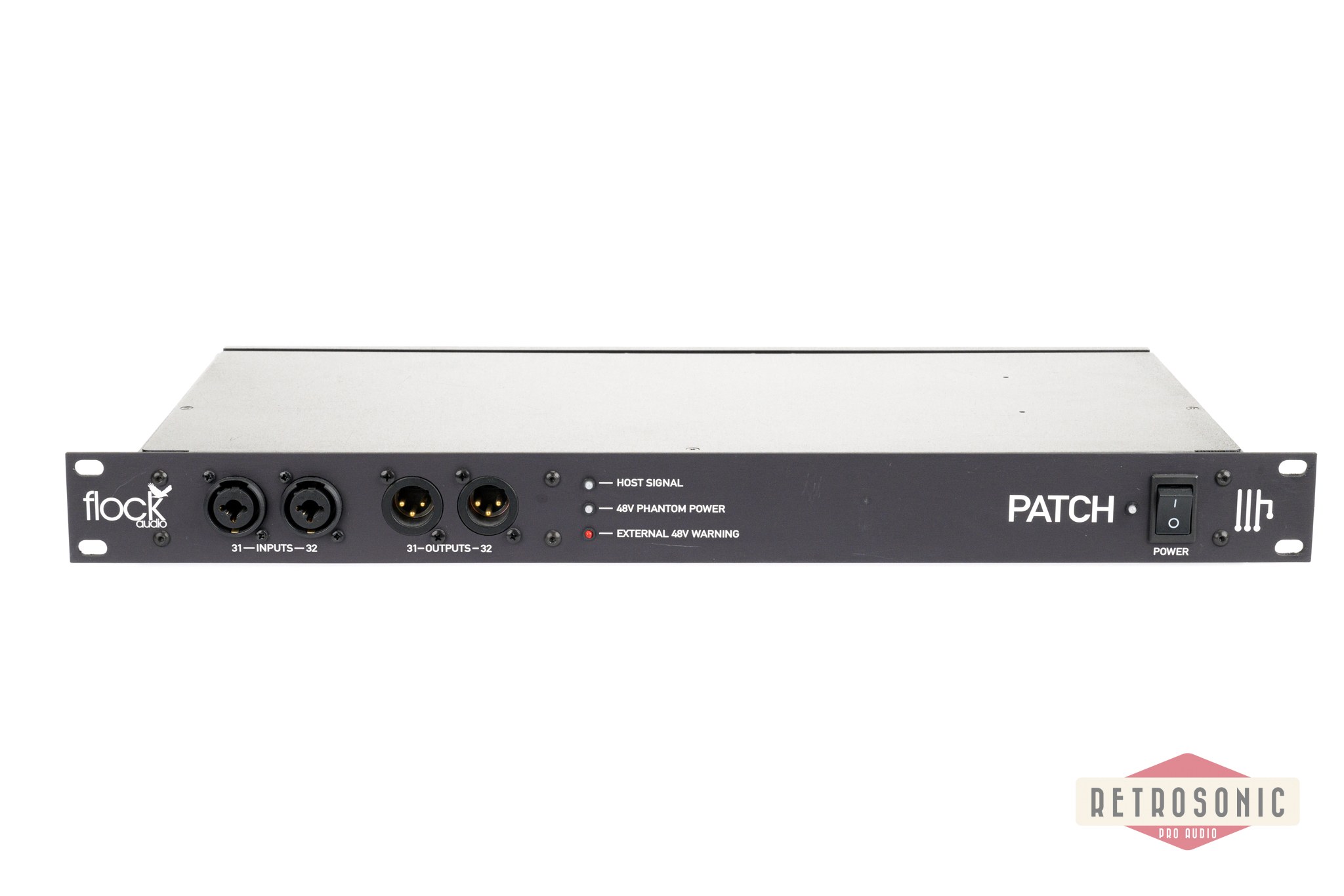 Flock Audio Patch 64 32x32 Digitally Controlled Analog Patchbay