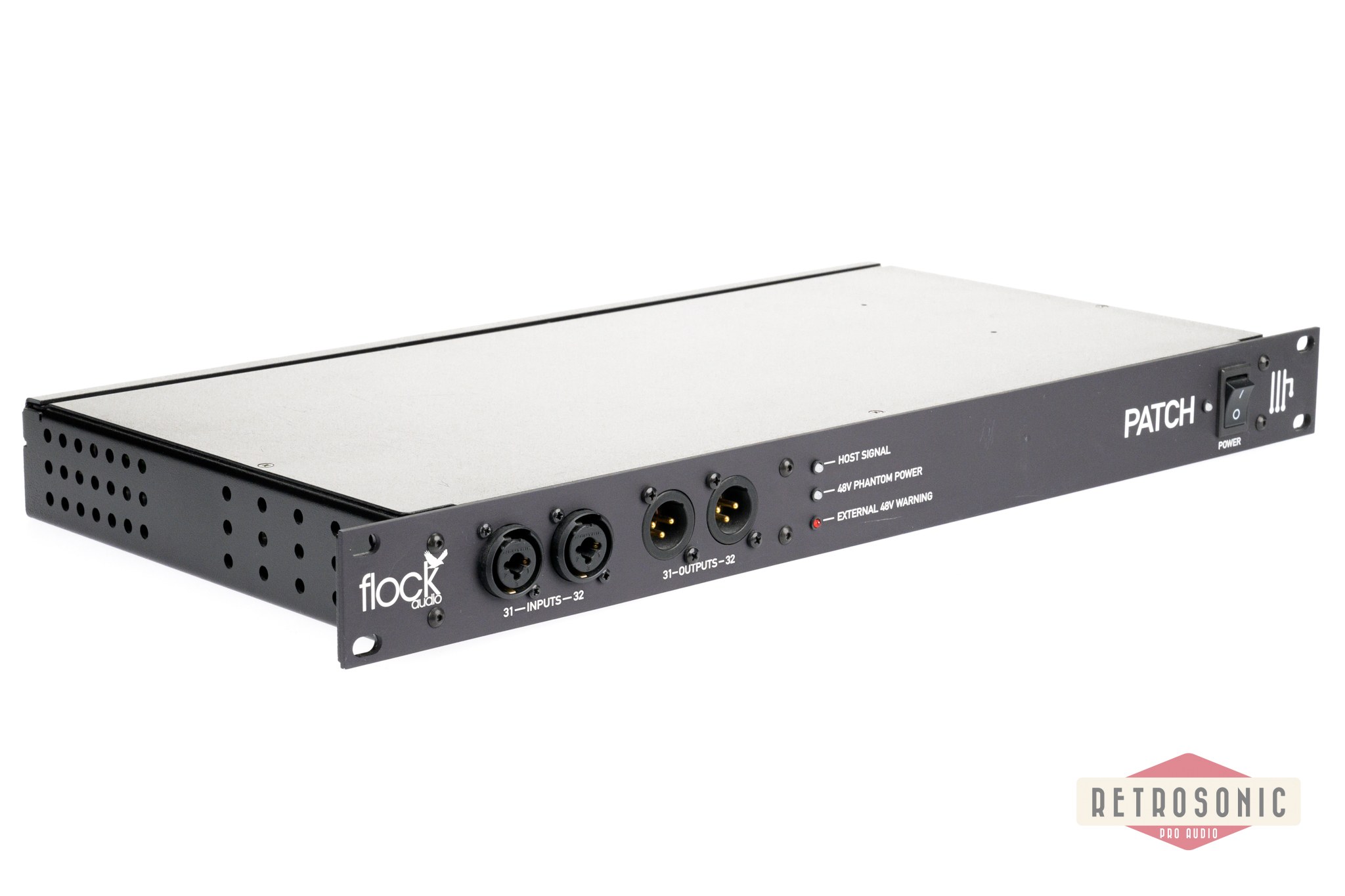 Flock Audio Patch 64 32x32 Digitally Controlled Analog Patchbay
