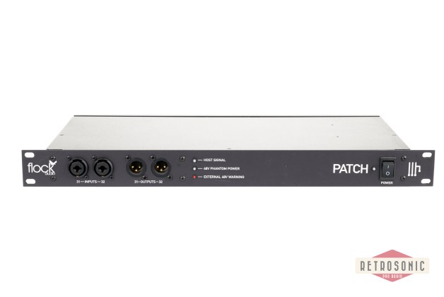 Flock Audio Patch 64 32x32 Digitally Controlled Analog Patchbay
