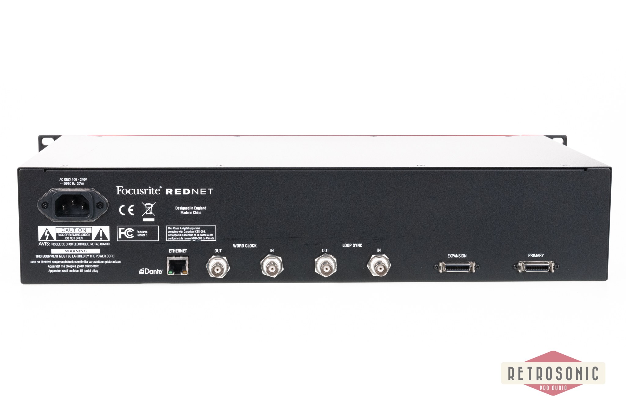 Focusrite RedNet 5 Pro Tools HD Bridge Dante Audio Interface #2