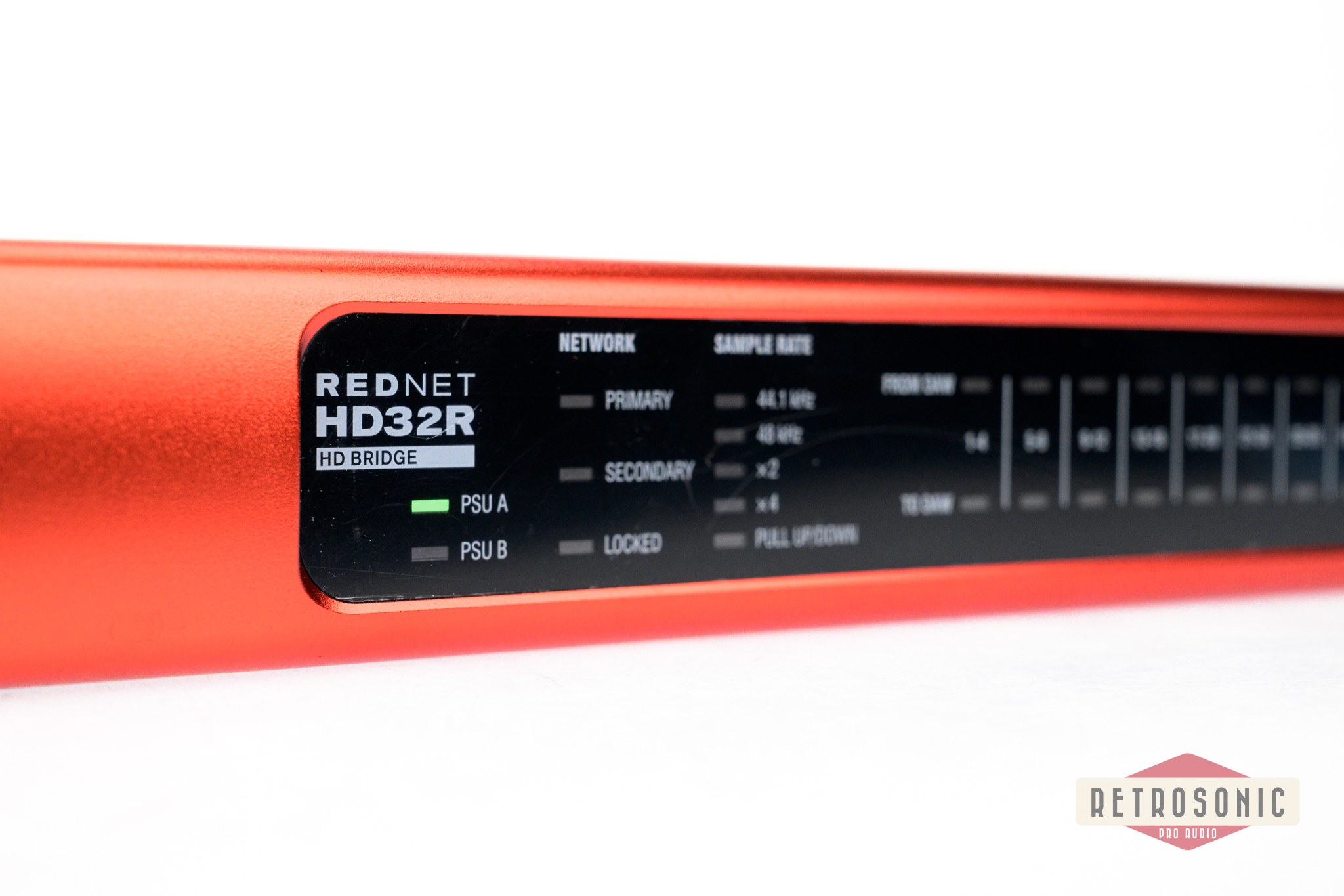 Focusrite RedNet HD32R Pro Tools HD Bridge Dante Audio Interface