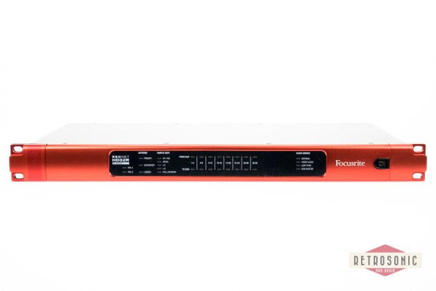 Focusrite RedNet HD32R Pro Tools HD Bridge Dante Audio Interface
