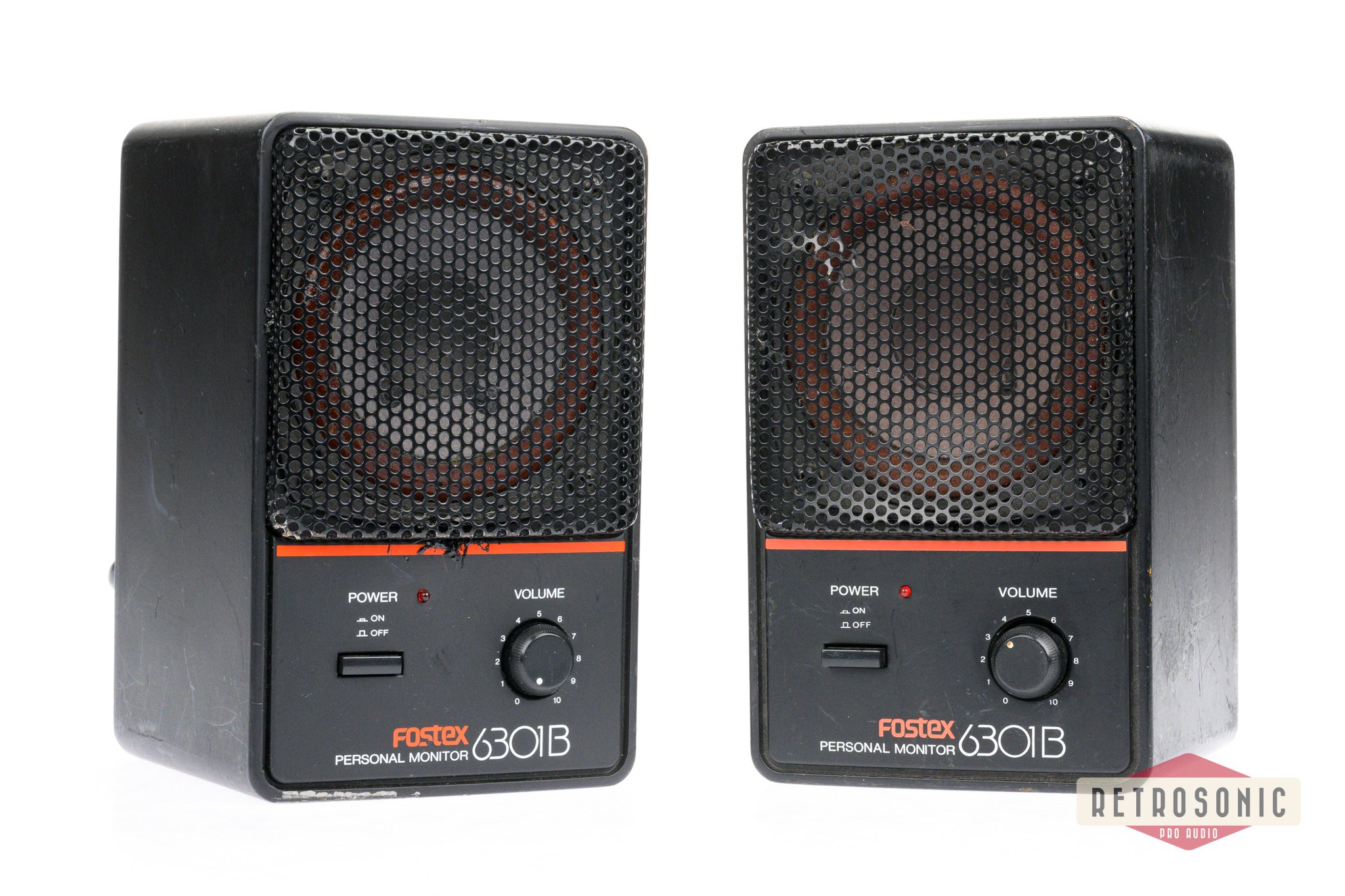 Fostex 6301B3X Active Speaker Pair incl. roadcase