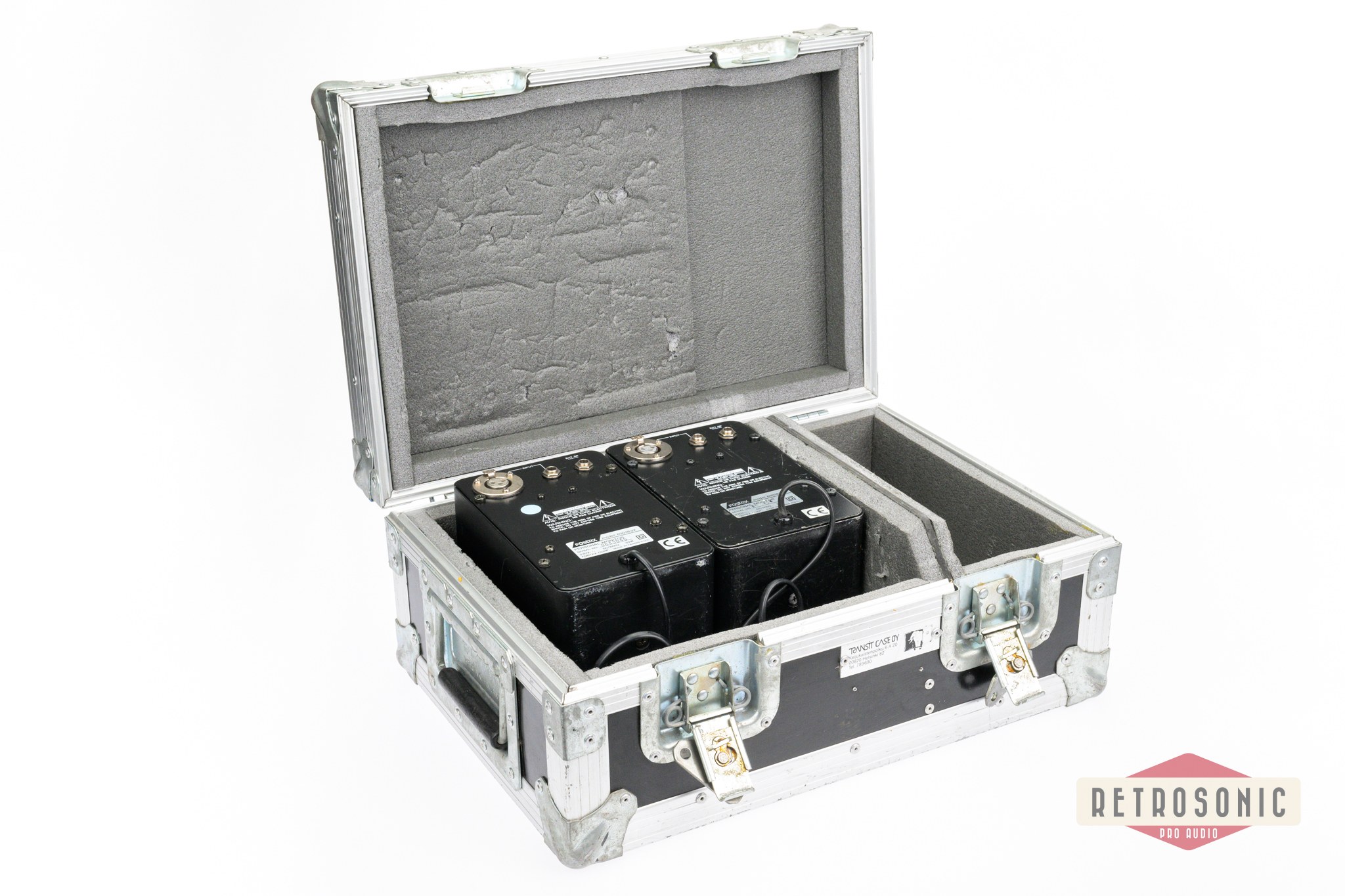 Fostex 6301B3X Active Speaker Pair incl. roadcase