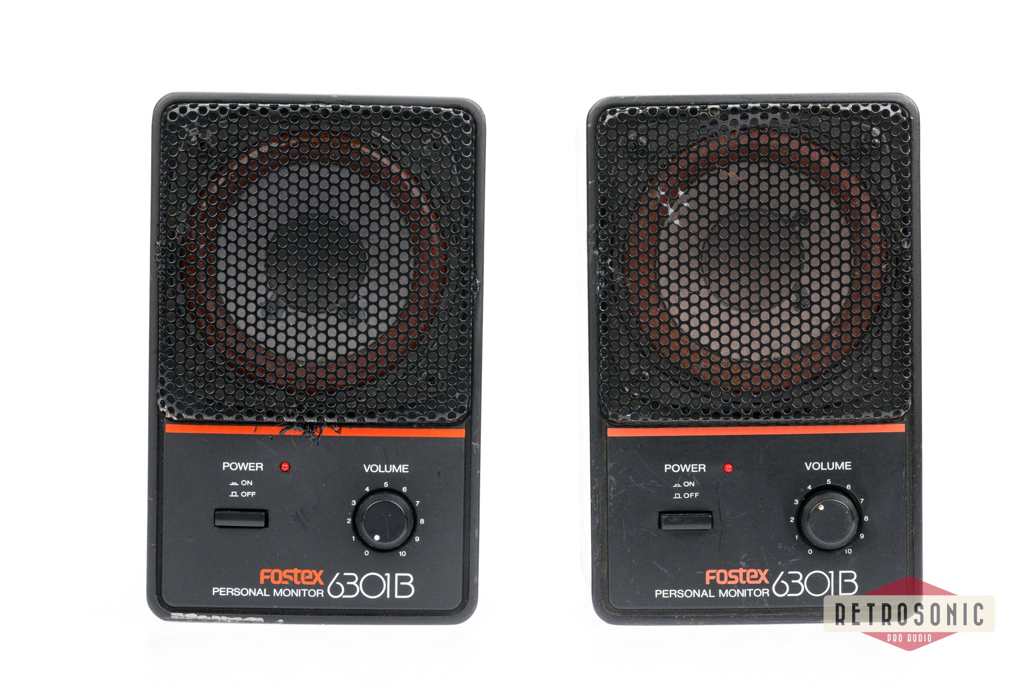 Fostex 6301B3X Active Speaker Pair incl. roadcase