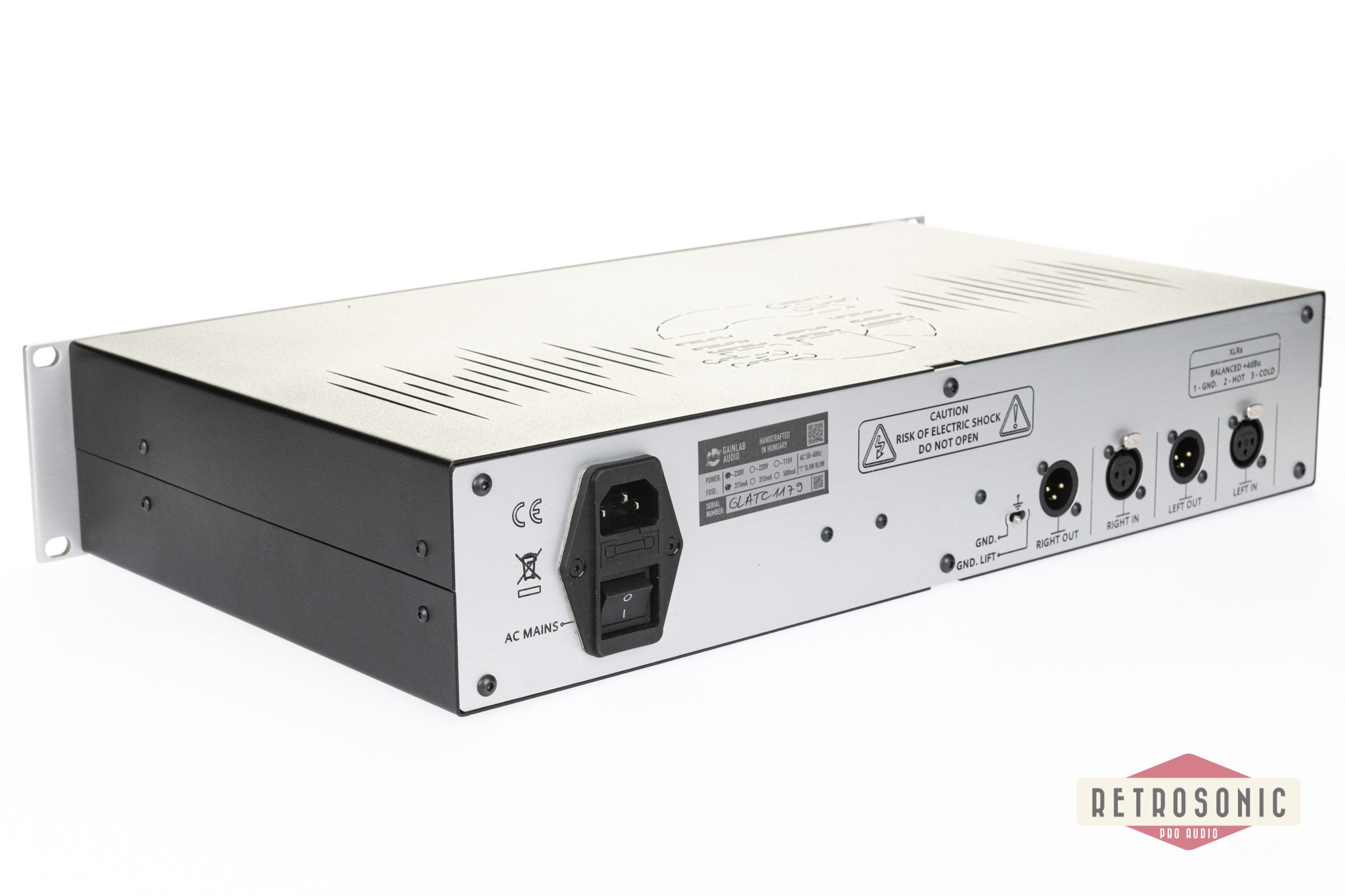 Gainlab Audio Dictator Stereo Pentode Vari-MU Compressor
