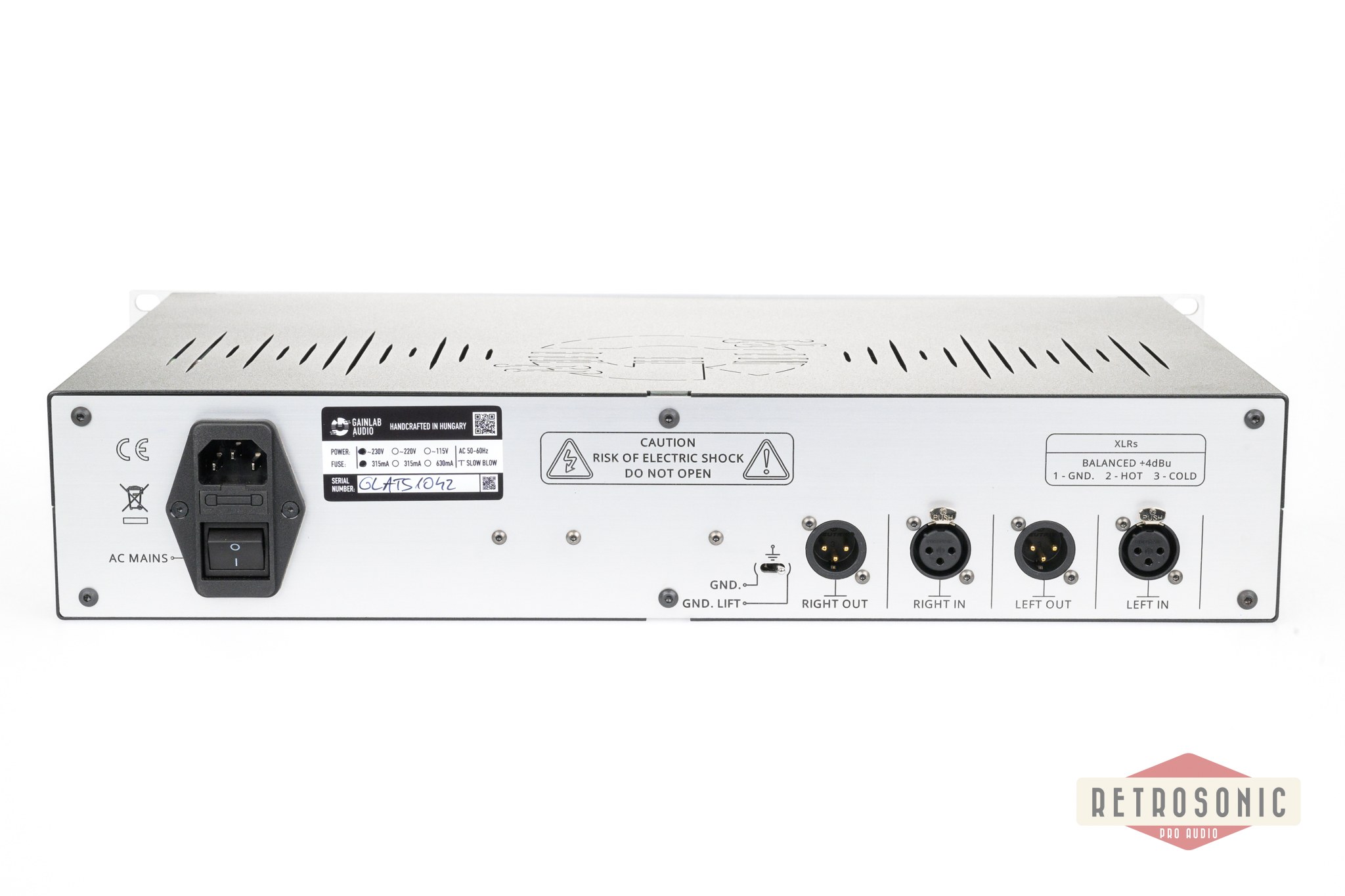 Gainlab Audio Wizard Stereo Tube Saturator