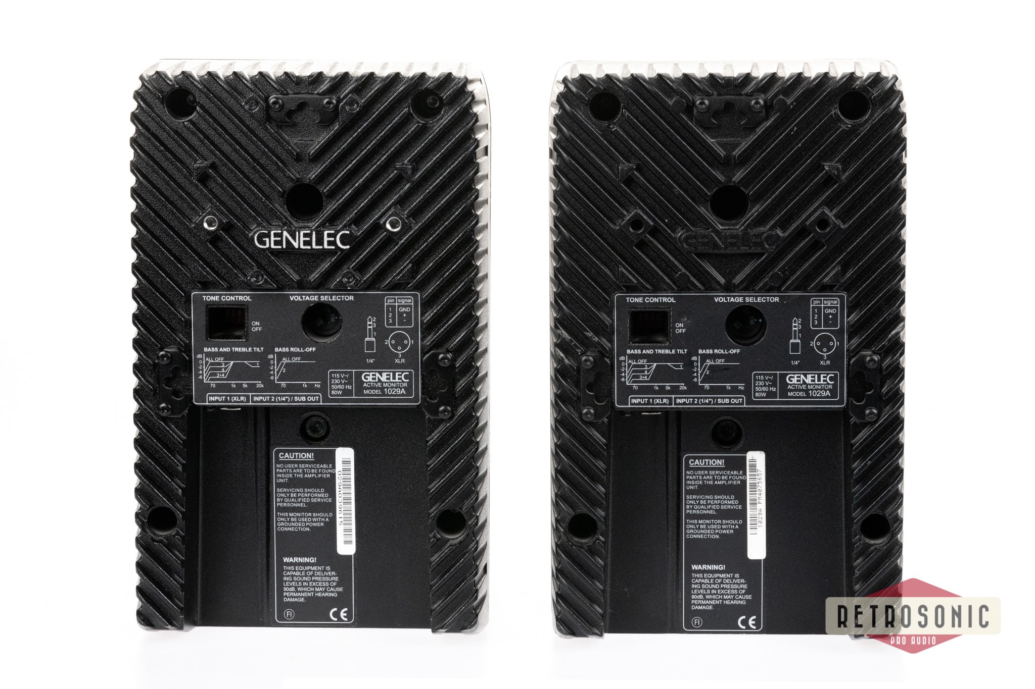 Genelec 1029A Powered Nearfield Studio Monitor Pair