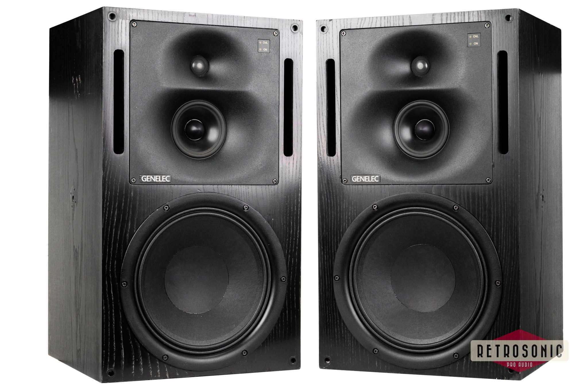 Genelec 1037A 3-Way Monitor pair. New woofers.