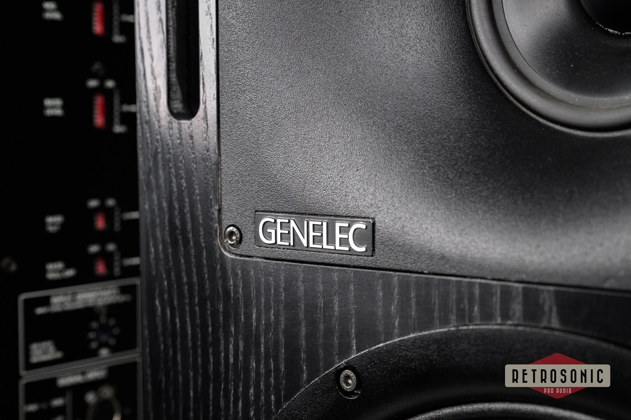 Genelec 1037A 3-Way Monitor pair. New woofers.