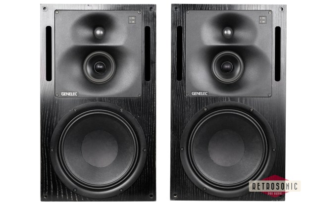 Genelec 1037A 3-Way Monitor pair. New woofers.