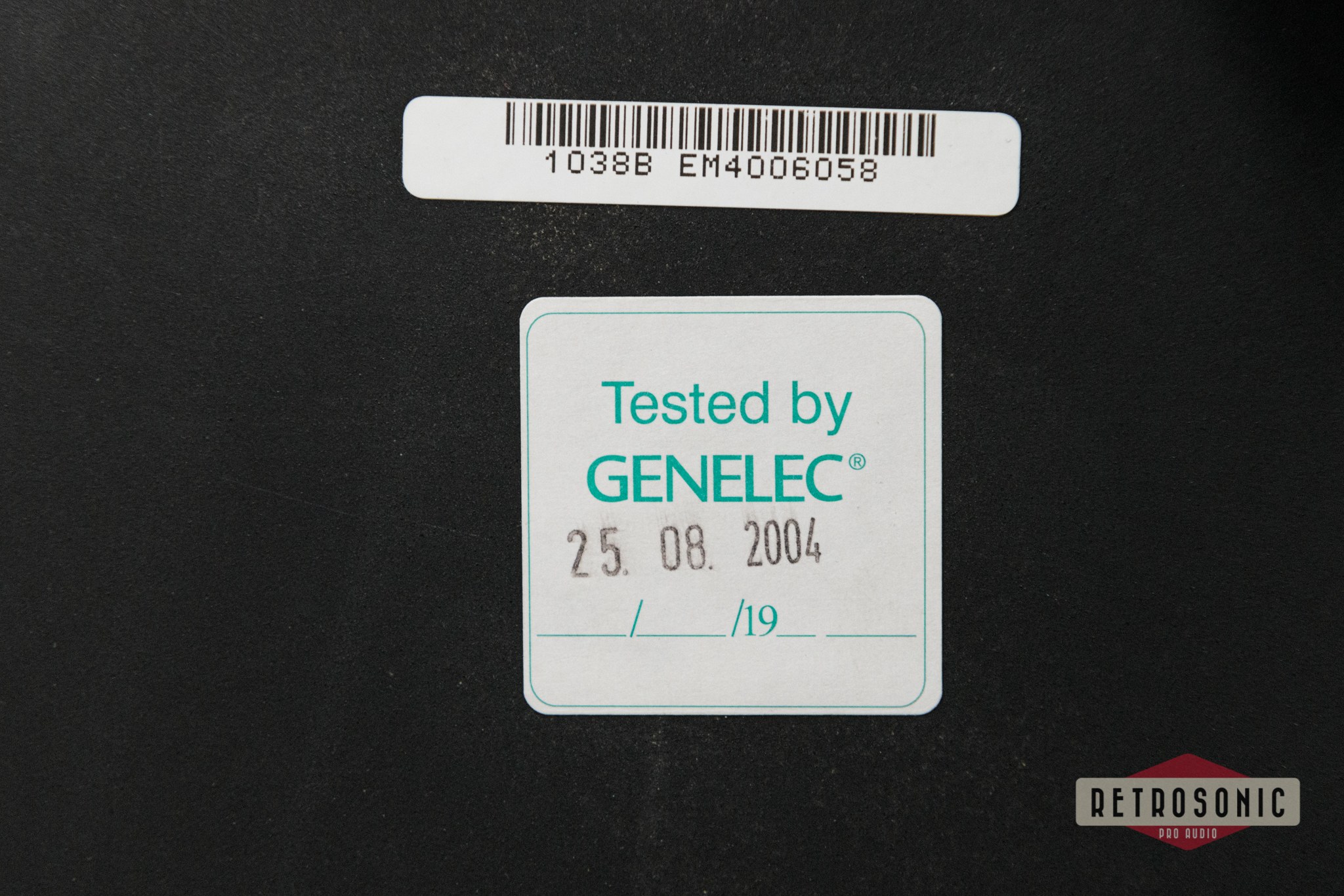 Genelec 1038A Tri-amplified Active Monitoring System PAIR