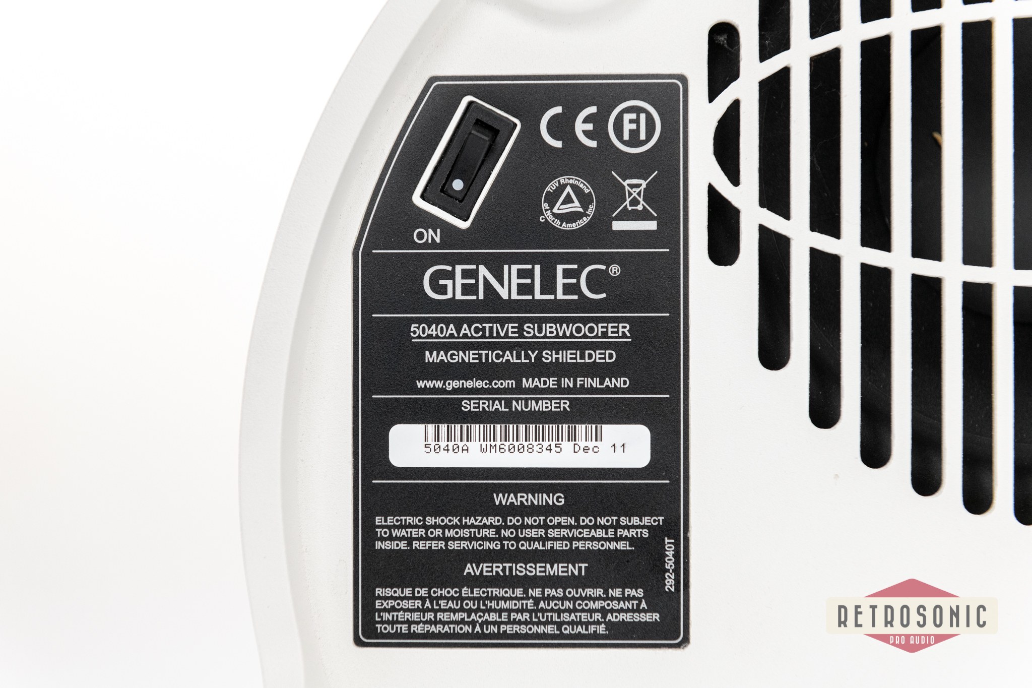 Genelec 5040A Active Subwoofer white