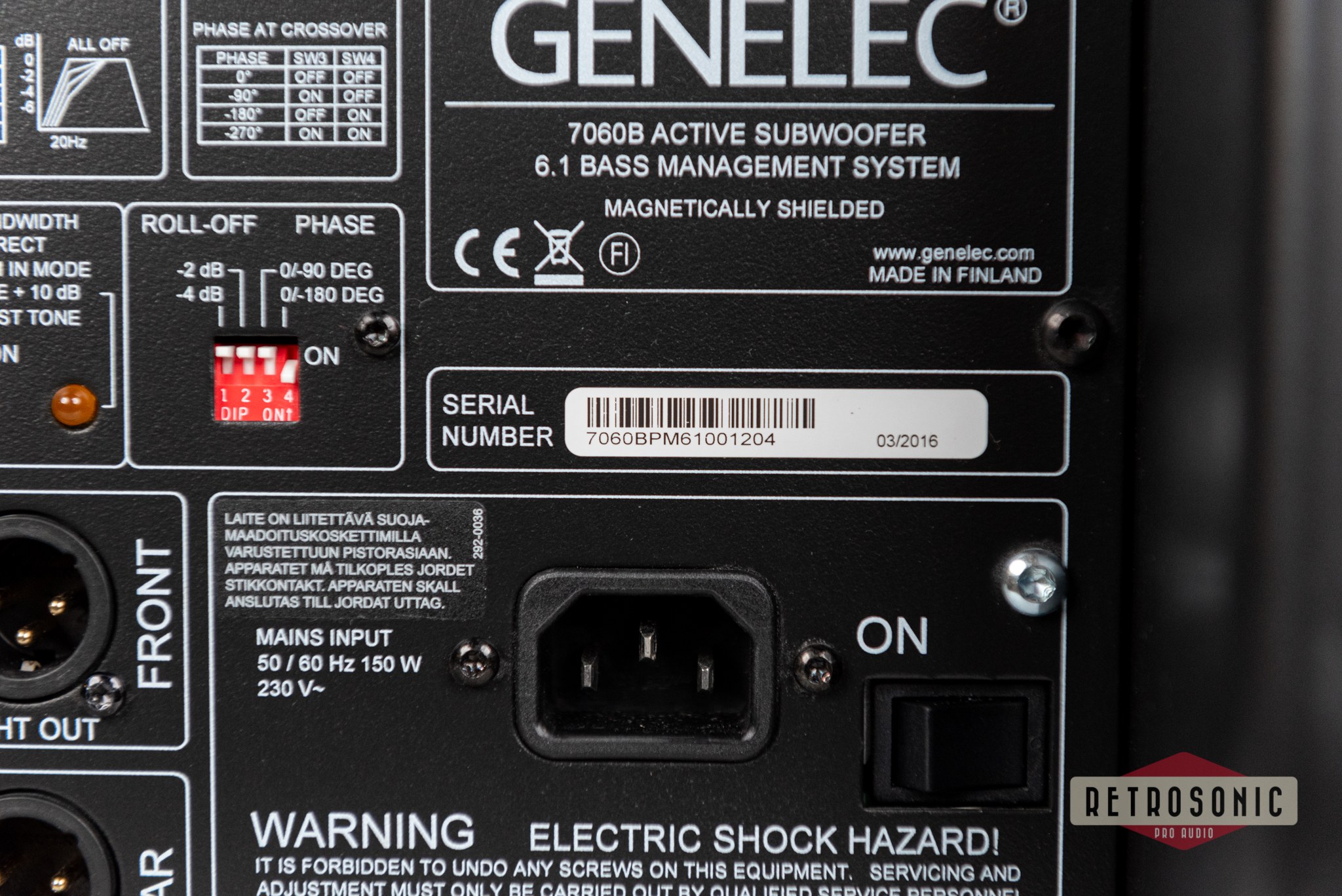 Genelec 7060BPM Active Subwoofer