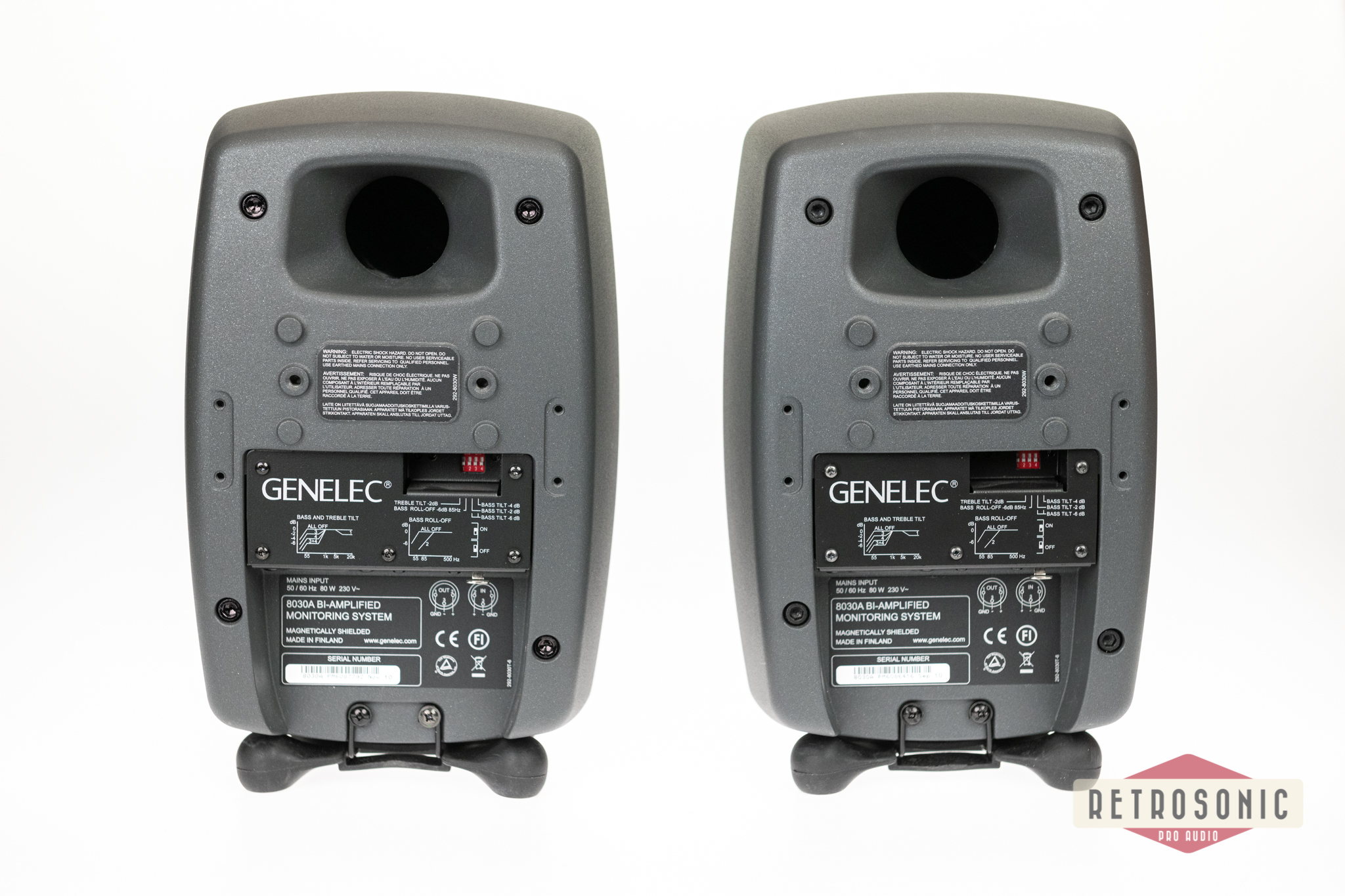 Genelec 8030 Active 2-way Studio Monitor per pair