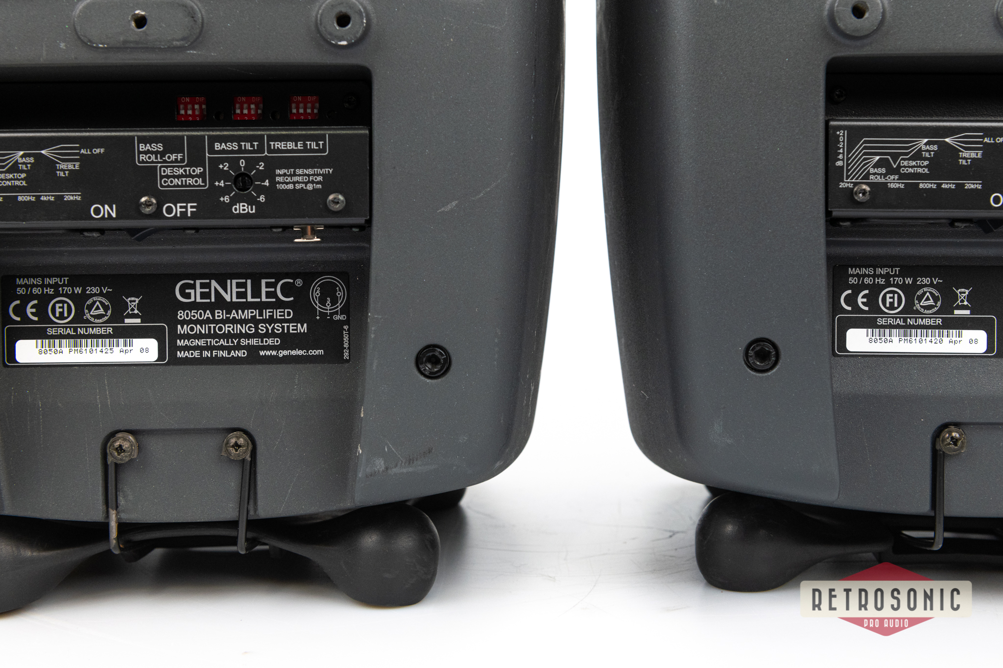 Genelec 8050A Active Monitor Pair
