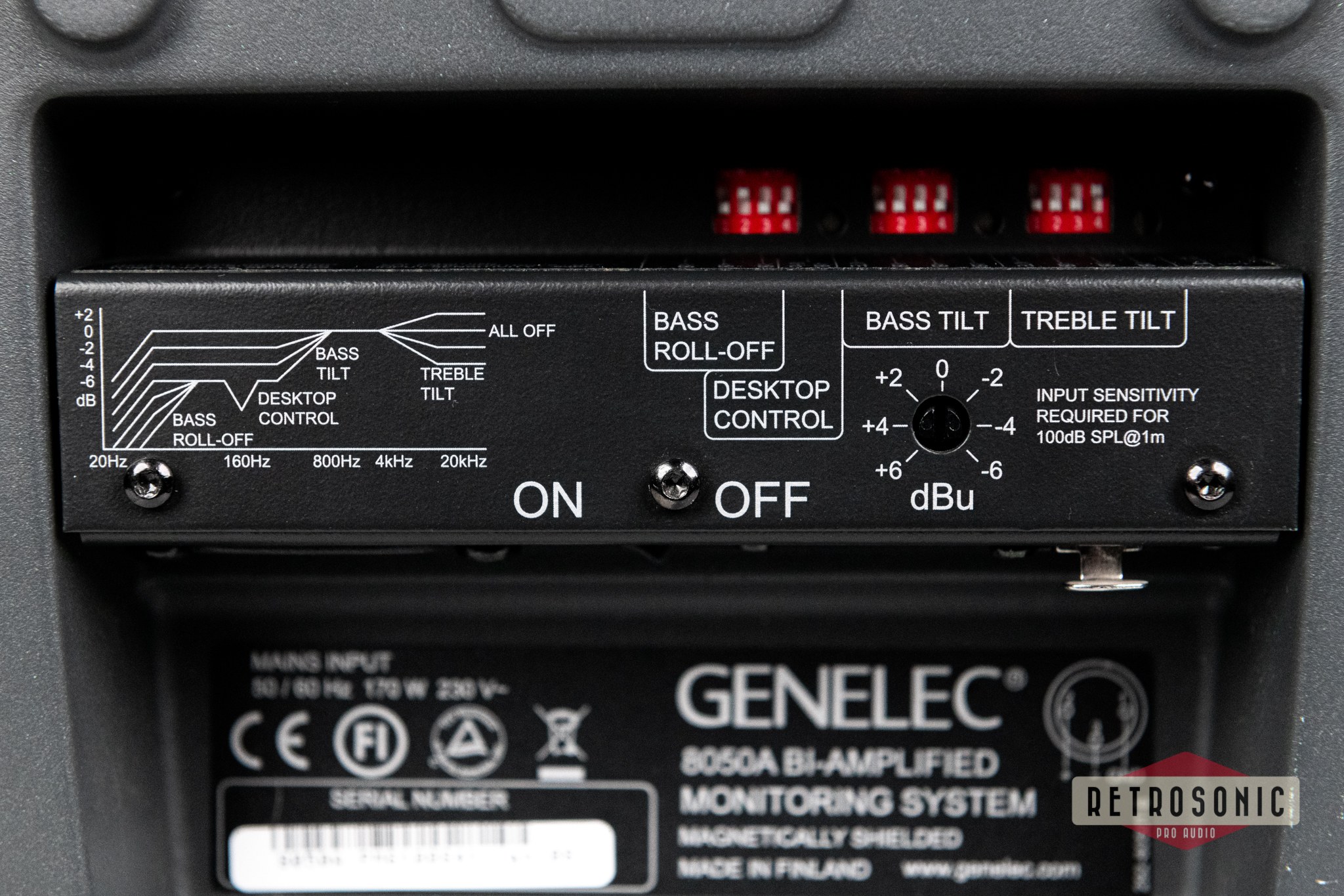 Genelec 8050A Active Studio Monitor Single unit