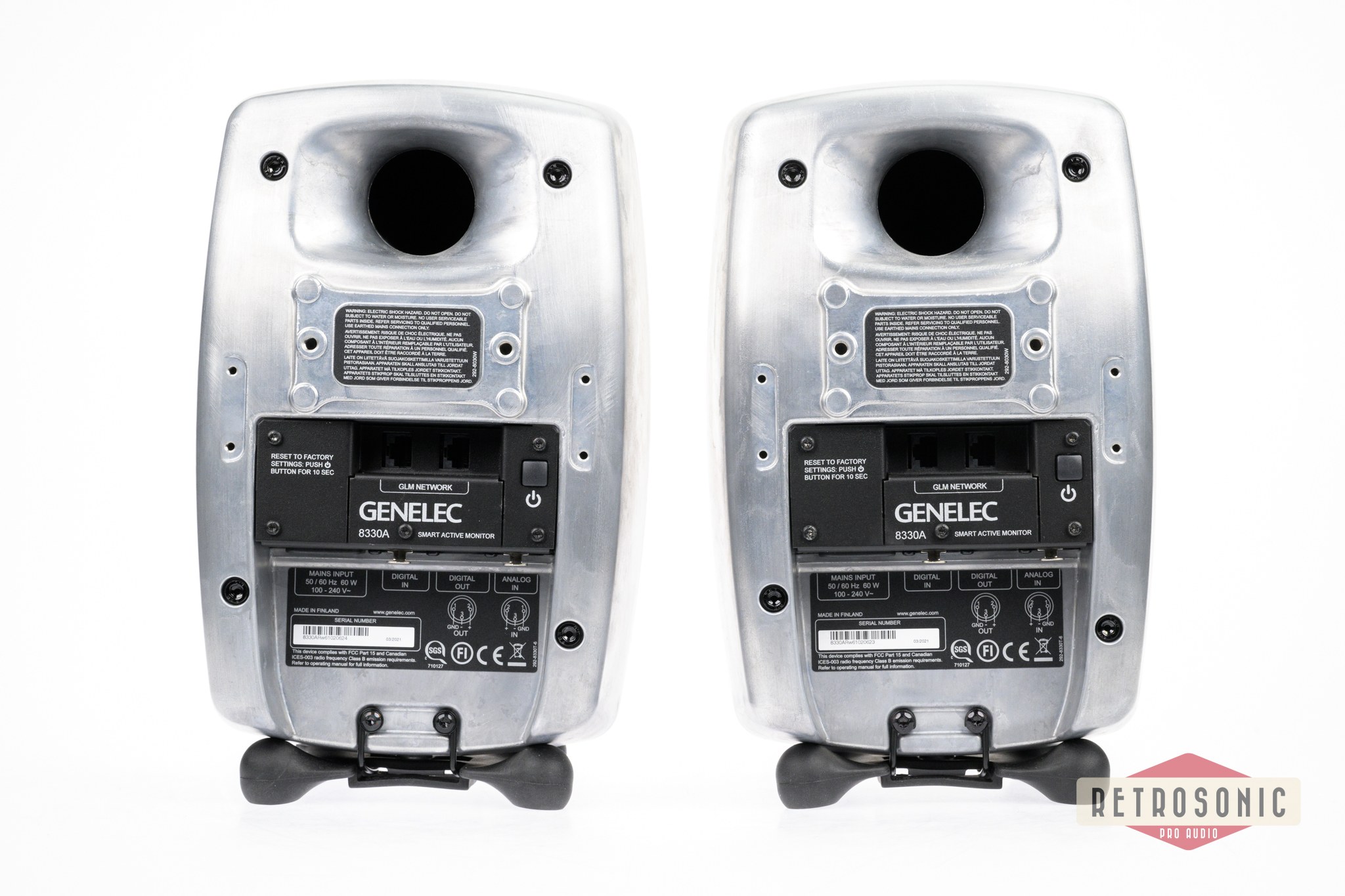 Genelec 8330A SAM Monitor RAW EX DEMO Pair