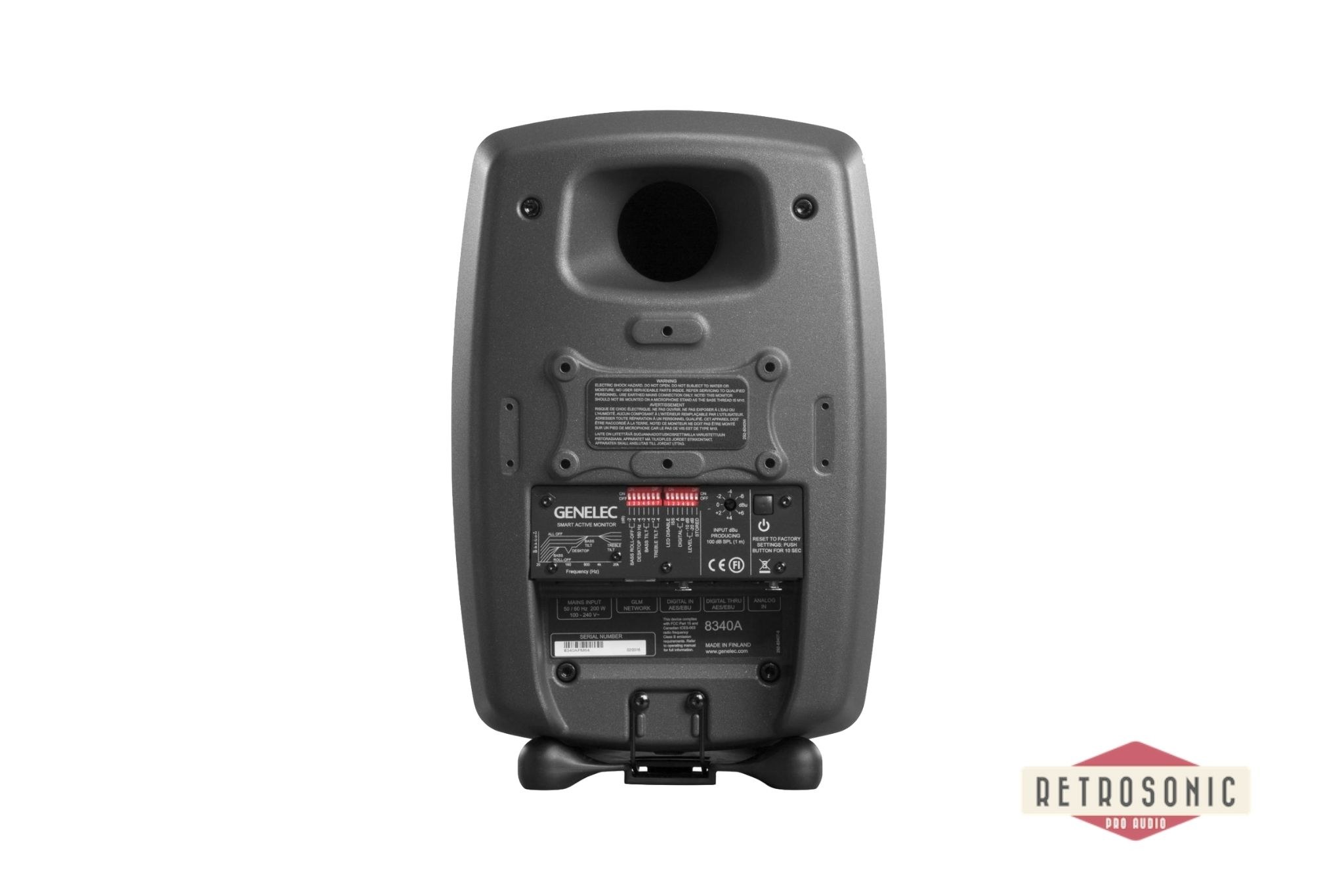 Genelec 8340A SAM Monitor Dark Grey