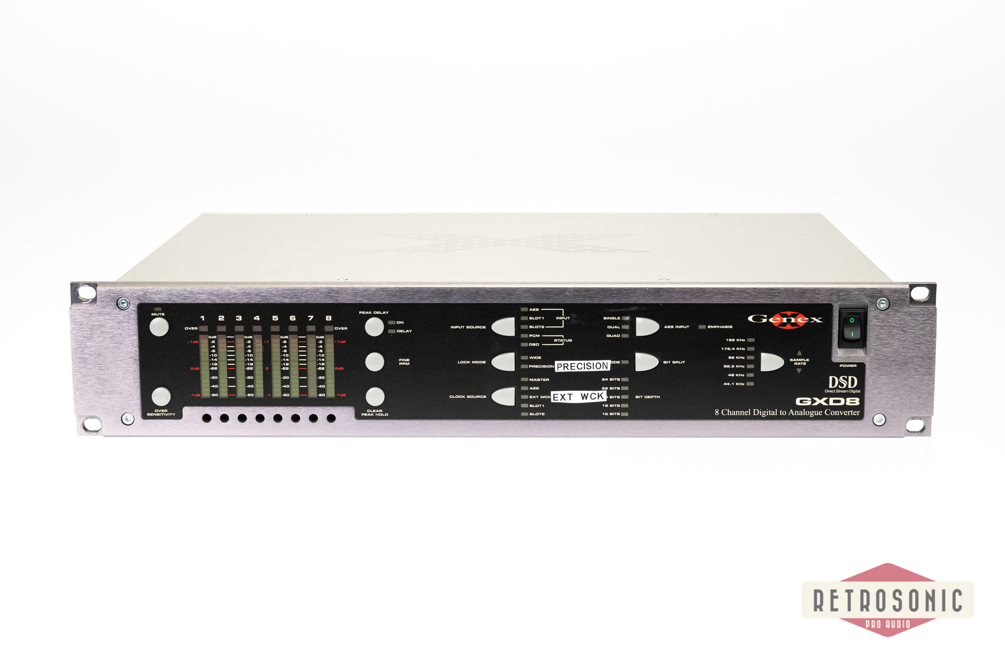 Genex GXD8 8-ch DA-converter with DAW module