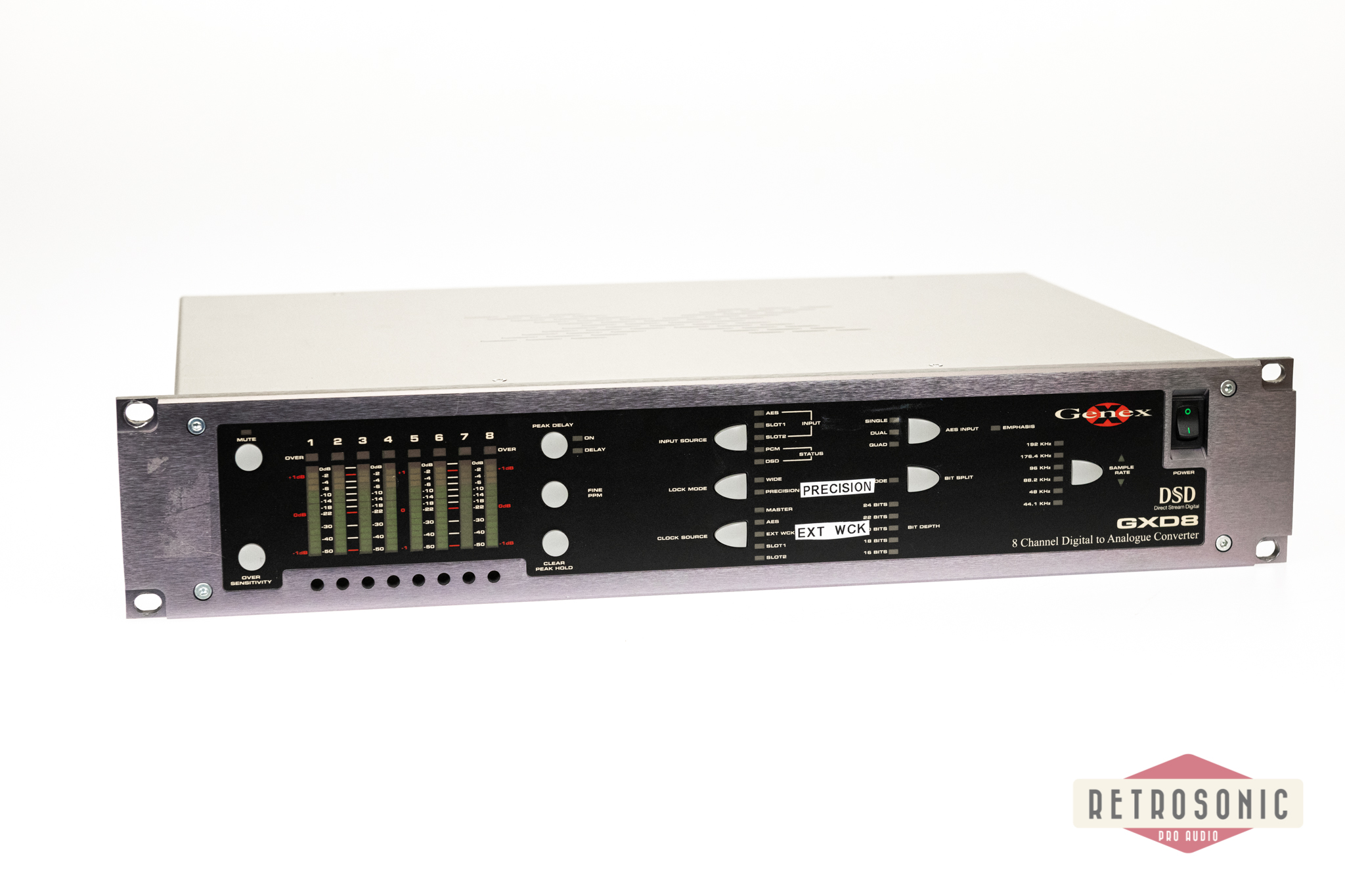 Genex GXD8 8-ch DA-converter with DAW module