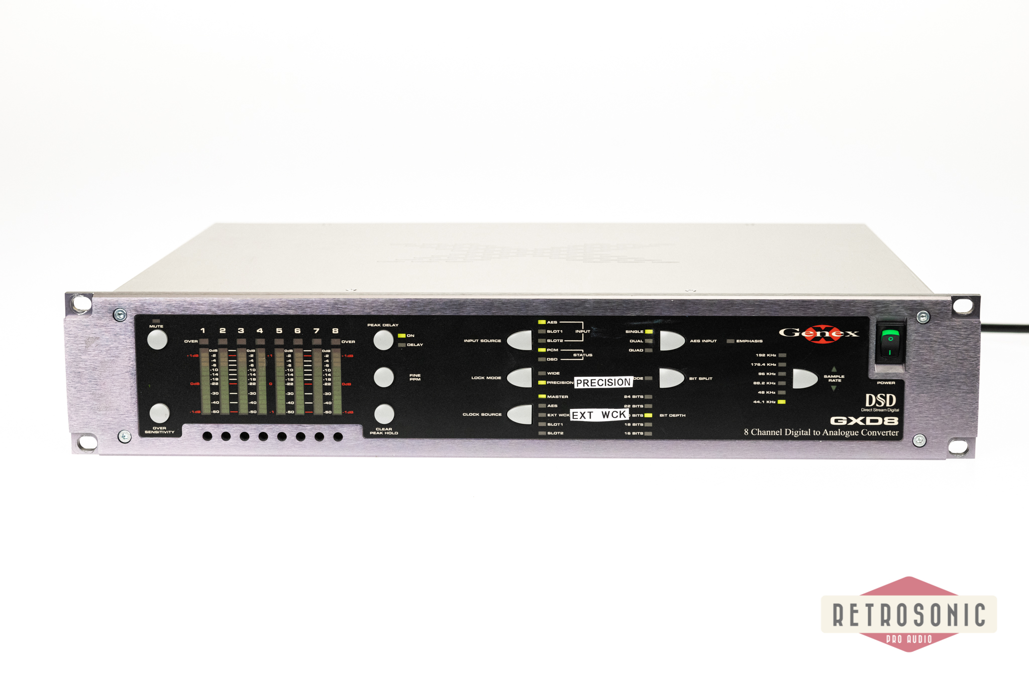 Genex GXD8 8-ch DA-converter with DAW module