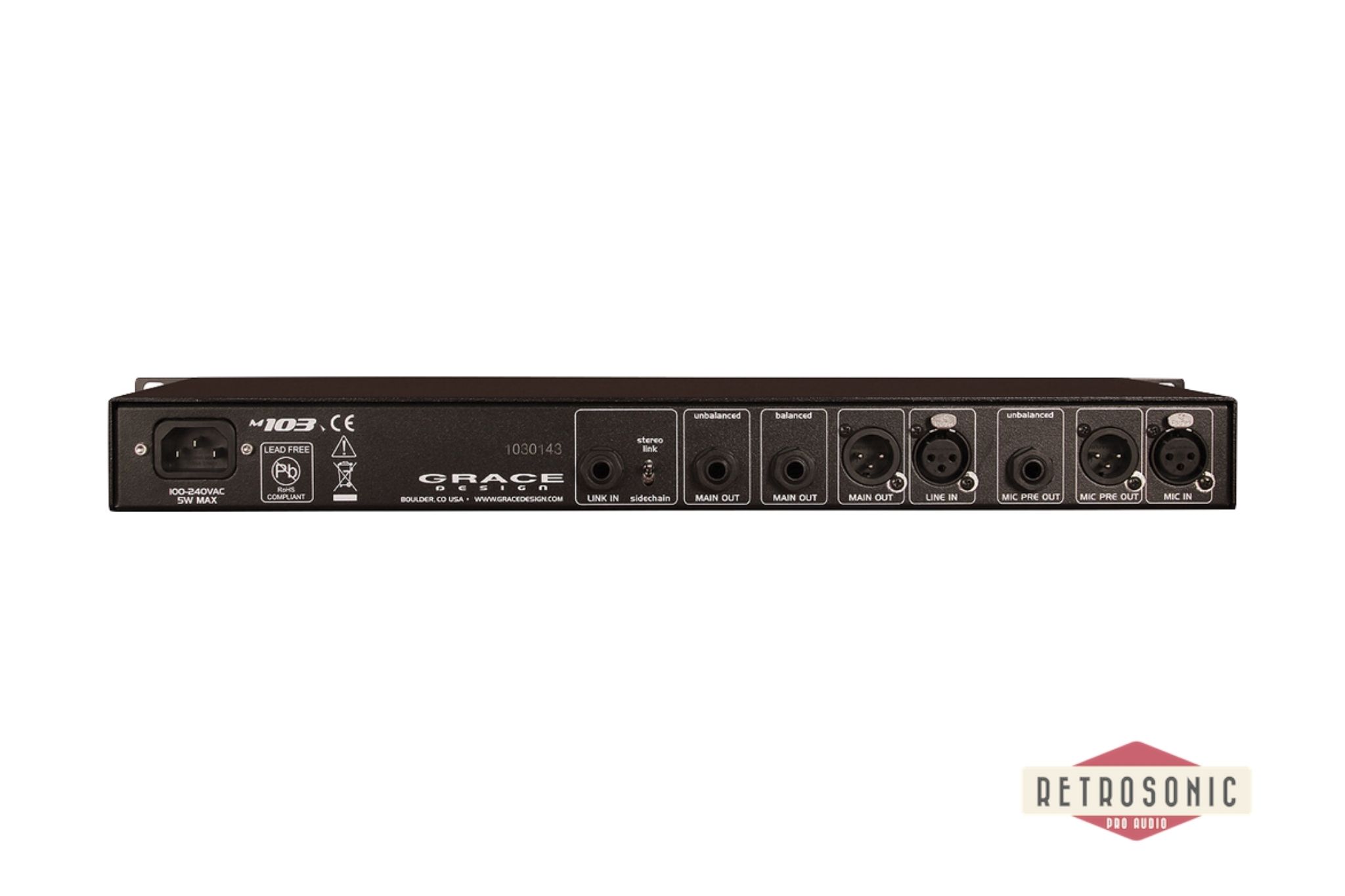 Grace Design m103 channel strip