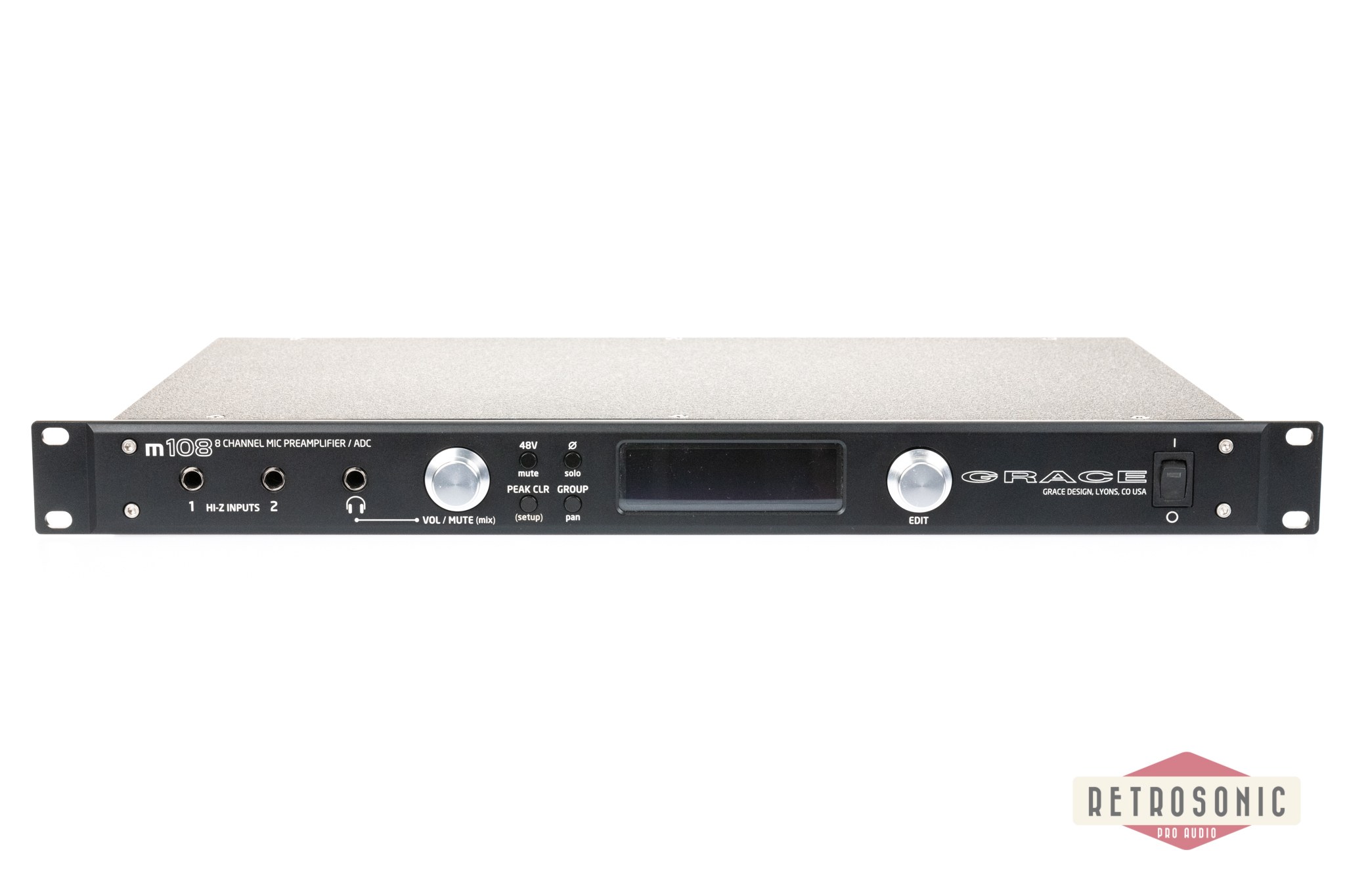 Grace Design m108 8channel Microphone Preamplifier / ADC