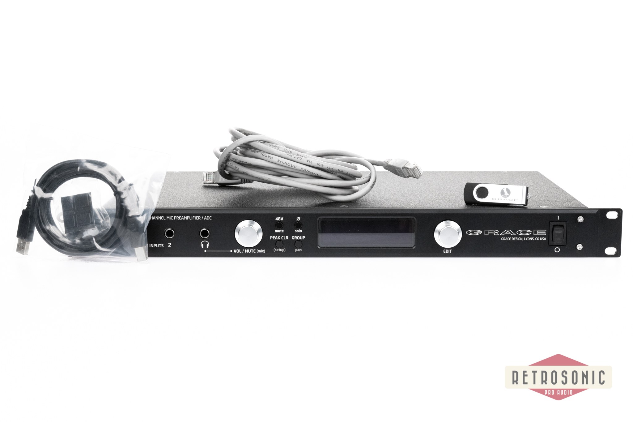 Grace Design m108 8channel Microphone Preamplifier / ADC