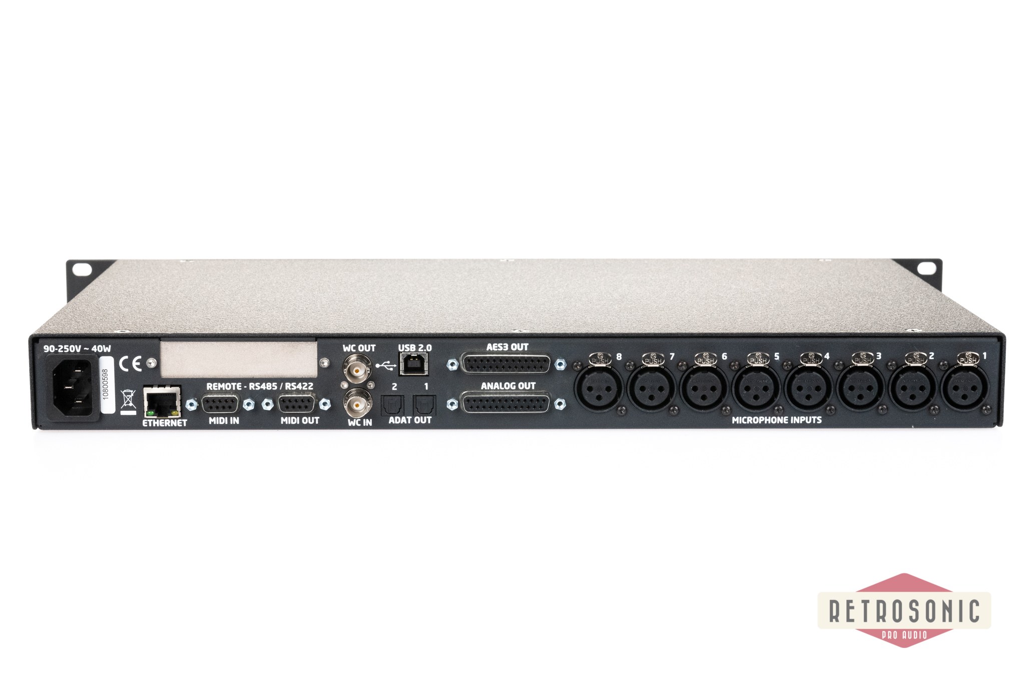 Grace Design m108 8-channel Microphone Preamplifier / ADC