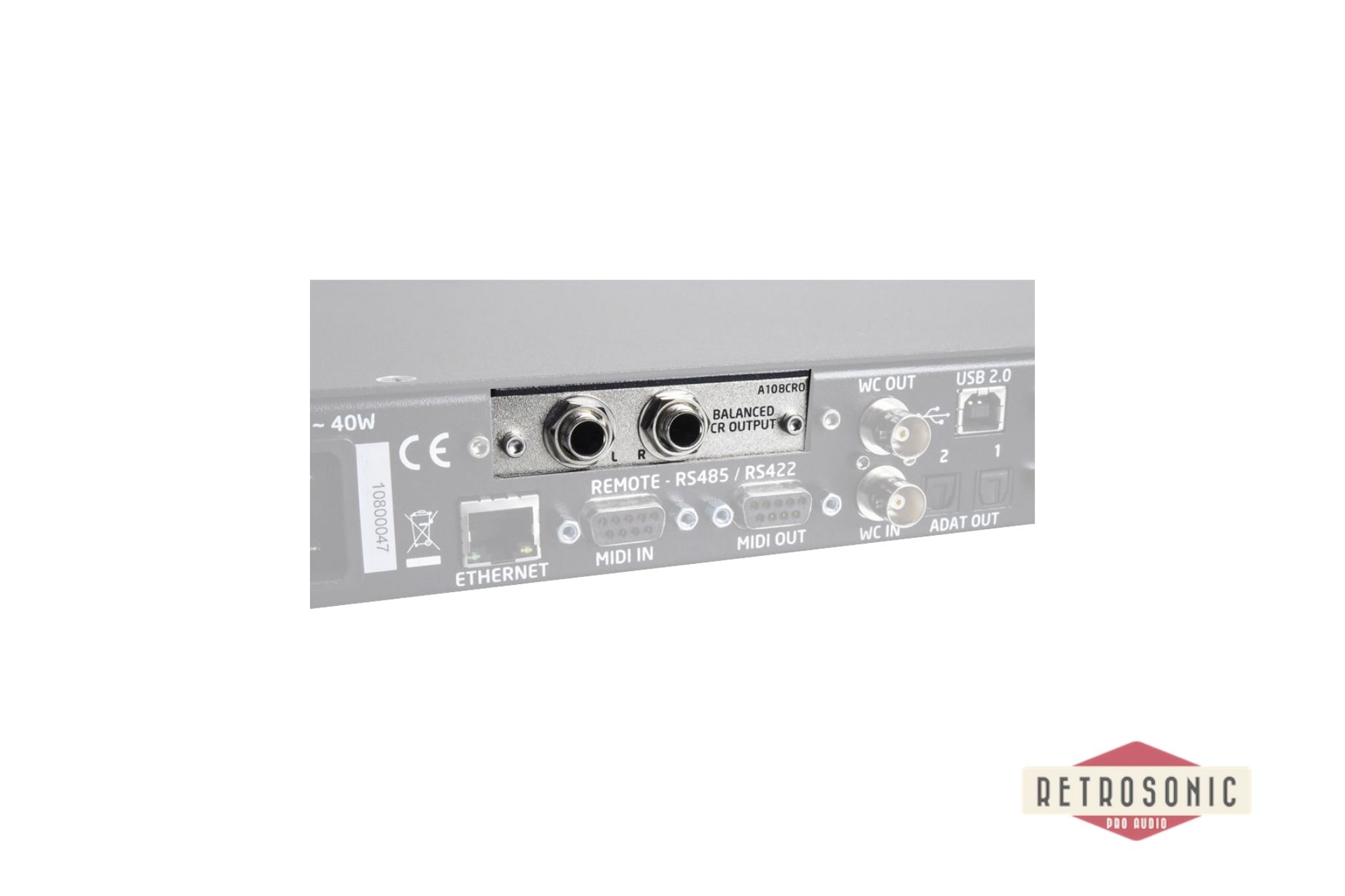 Grace Design m108 Control Room output option