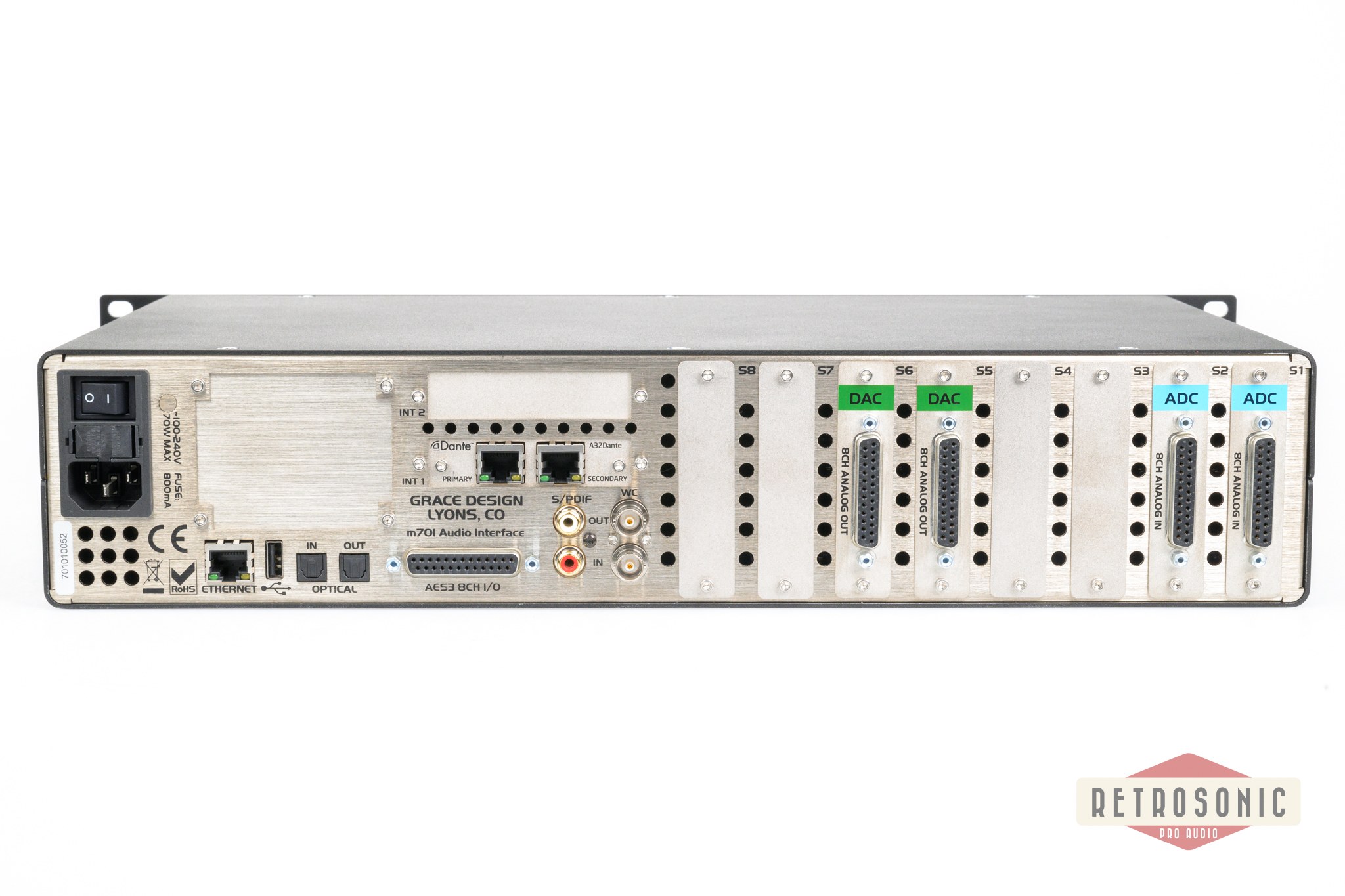 Grace Design m701 16x16 Dante