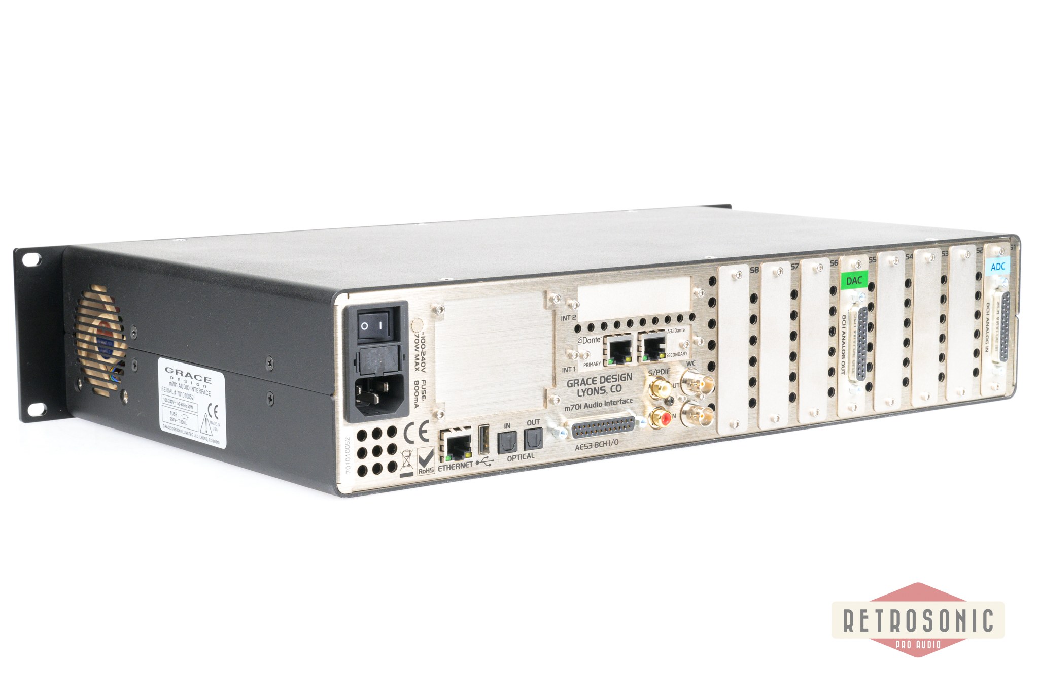 Grace Design m701 8x8 Dante