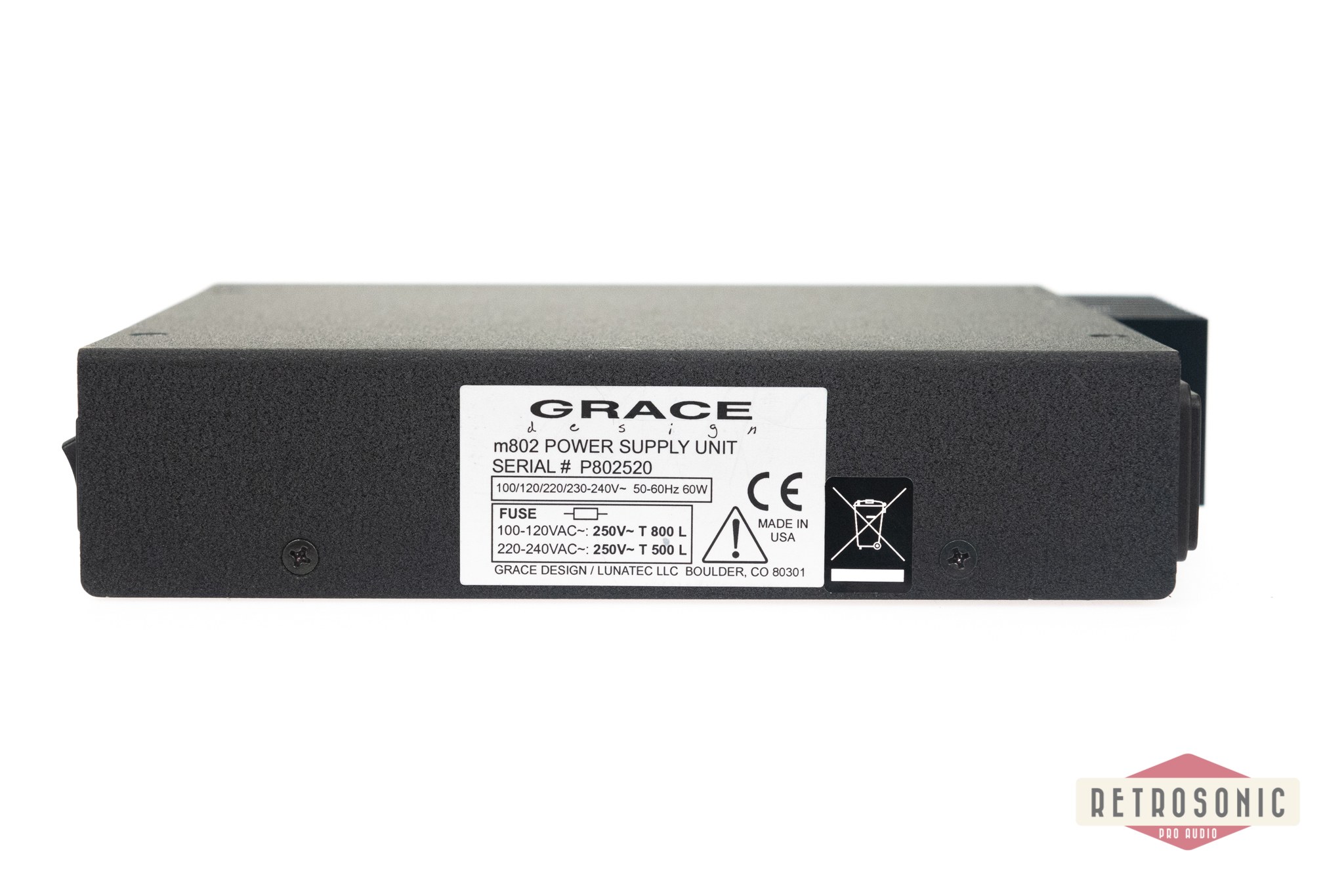 Grace Design m802 8-ch Mic Pre, 8-ch AES Out Option #1