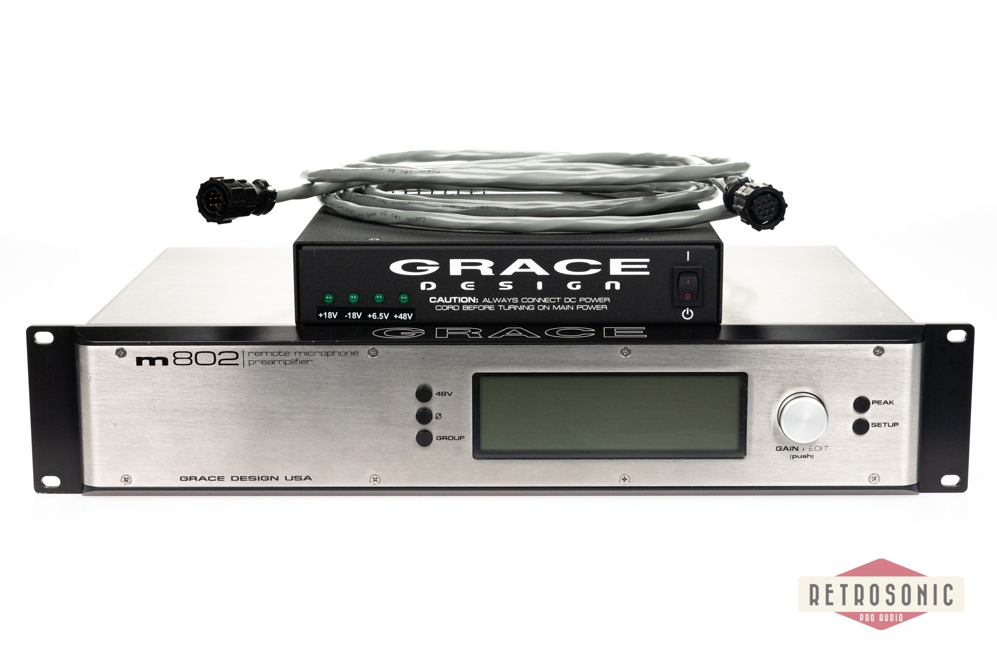 Grace Design m802 8-ch Mic Pre, 8-ch AES Out Option #1