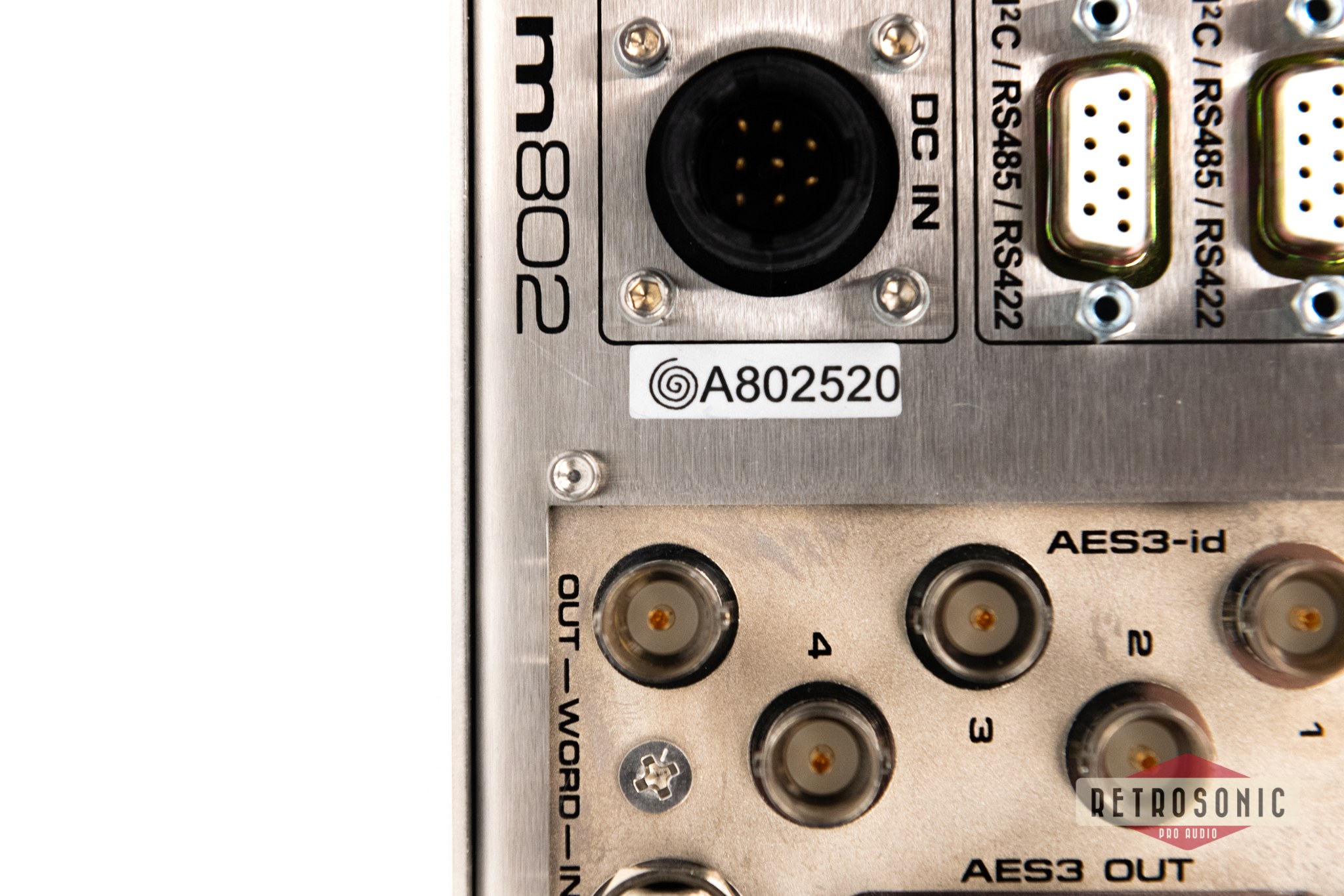 Grace Design m802 8-ch Mic Pre, 8-ch AES Out Option #1