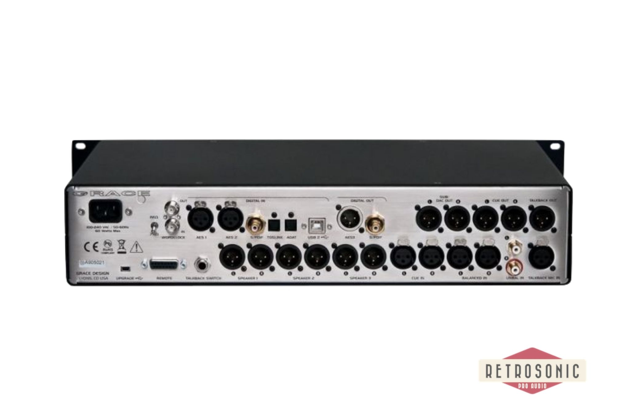 Grace Design m905-AN-BK Analog stereo monitor controller