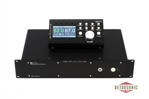 Grace Design m905-AN-BK high fidelity ANALOG stereo monitor controller
