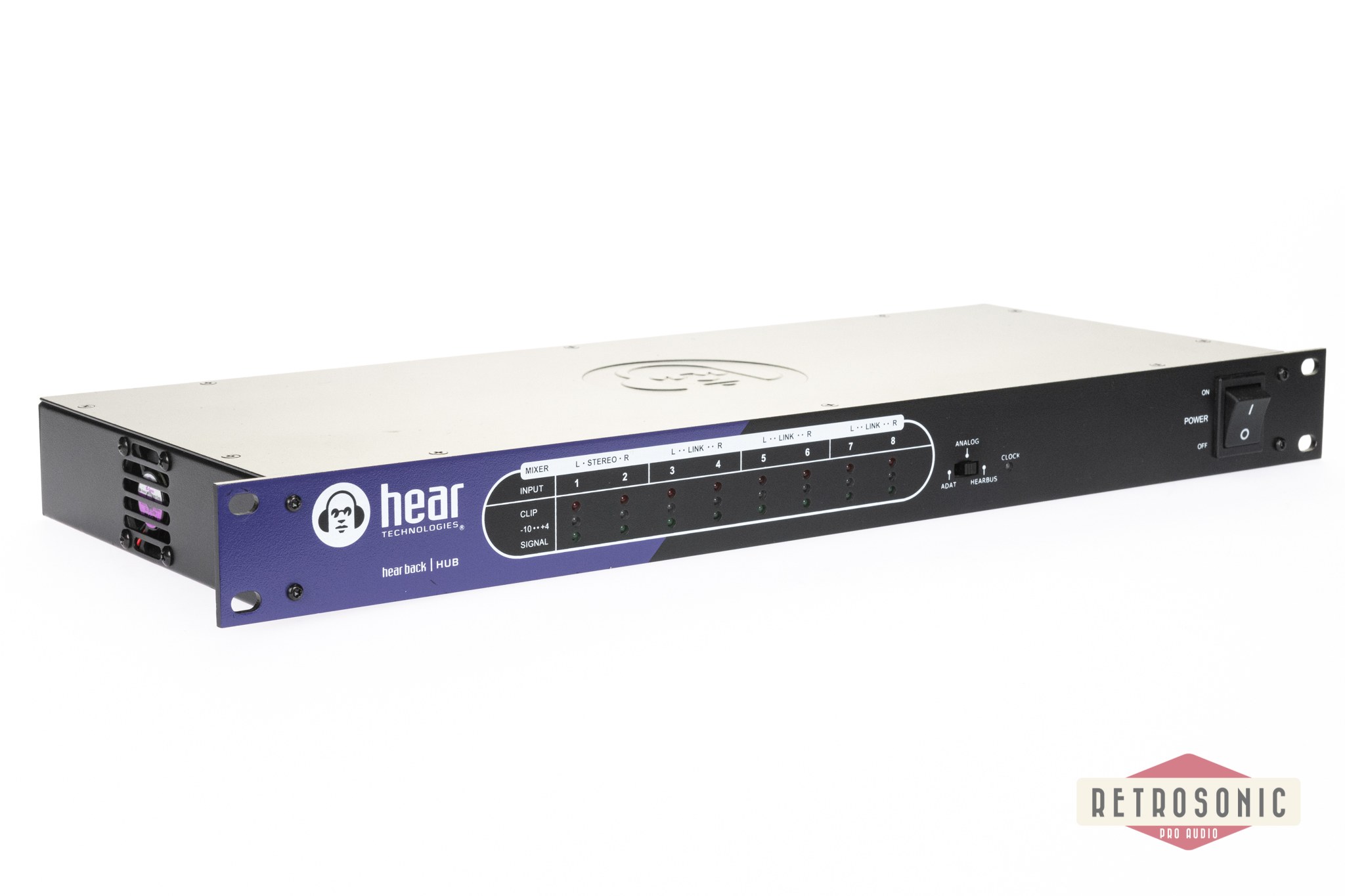 Hear Technologies Hearback System 8 pcs HB-MIX1 personal mixer and HB-4 PAK1 HUB