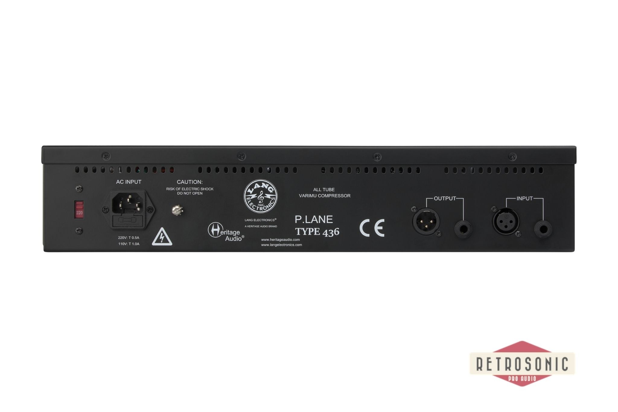 Heritage Audio Lang 436 Vari-Mu Compressor