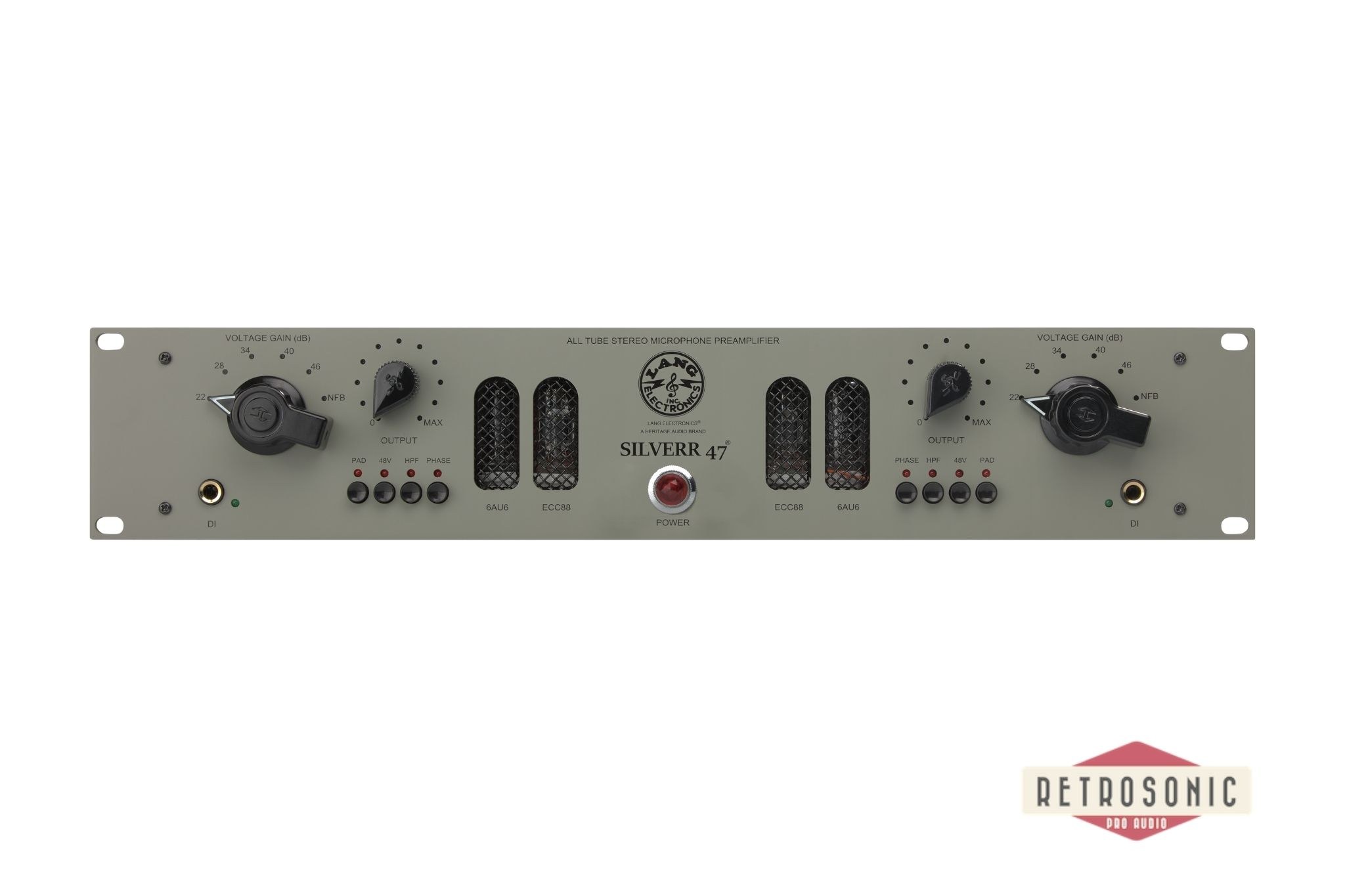 Heritage Audio Lang Silver 47 Tube Mic Preamp