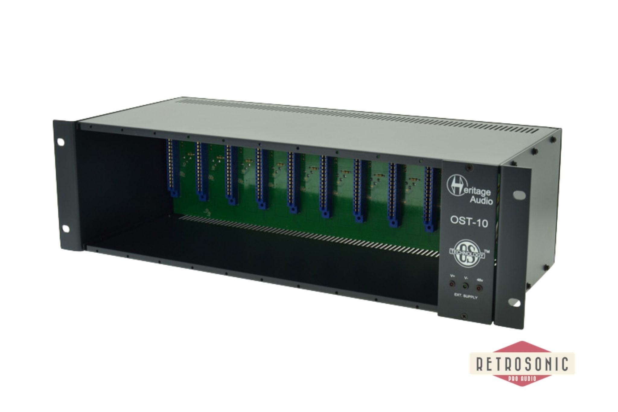 Heritage Audio OST 10 V2 500 Series 10-slot rack