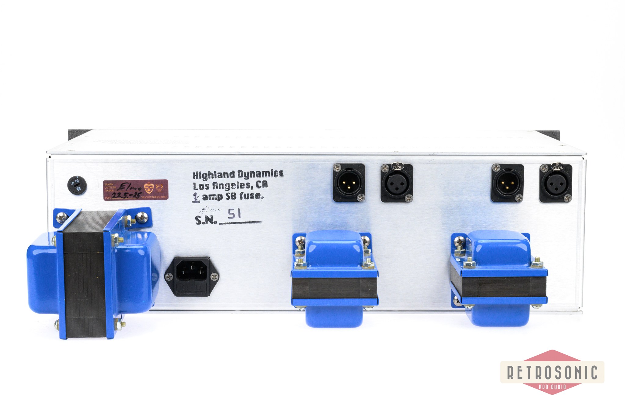 Highland Dynamics BG1 Stereo Tube Compressor